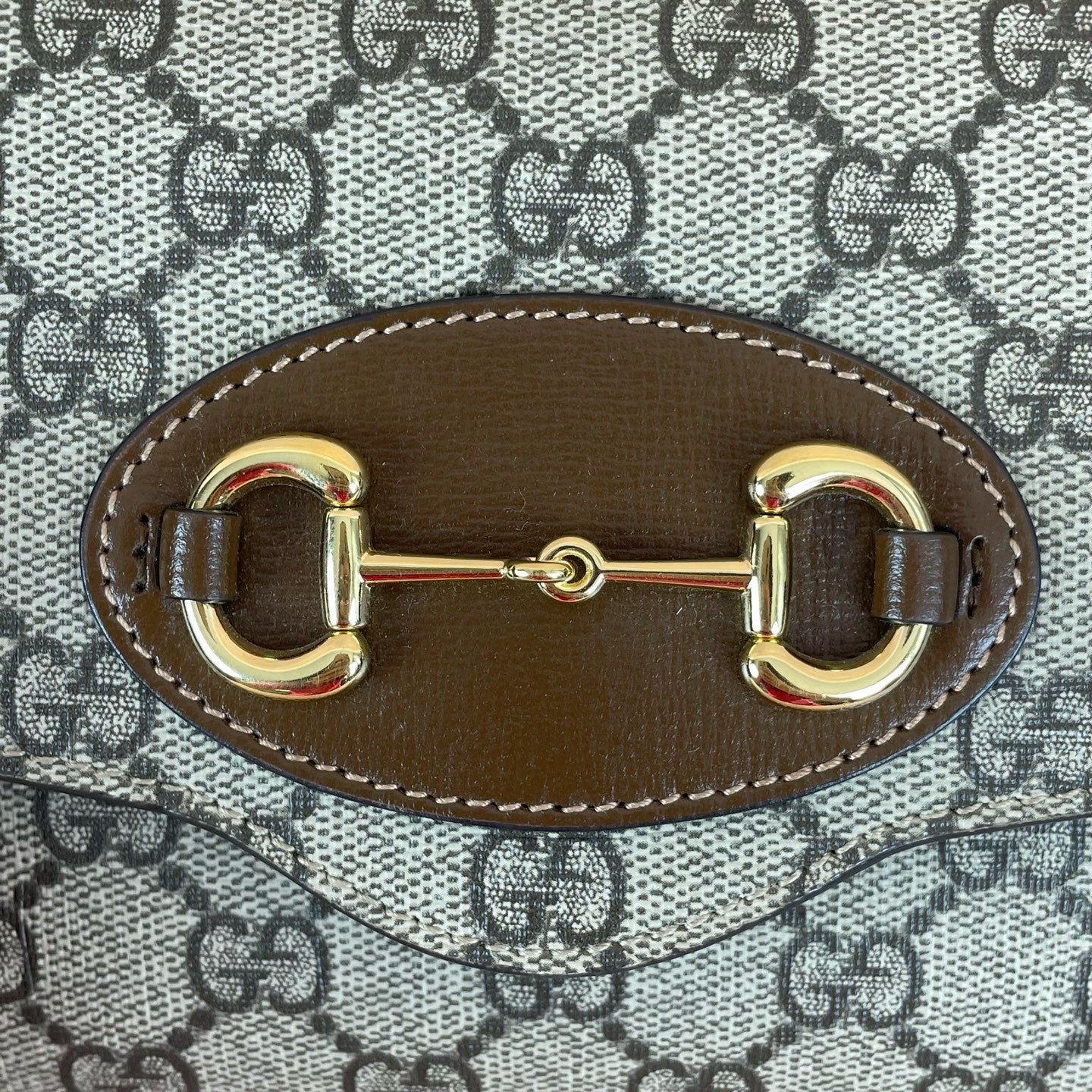 Gucci - Horsebit 1955 - Cloth - Beige - (mini)