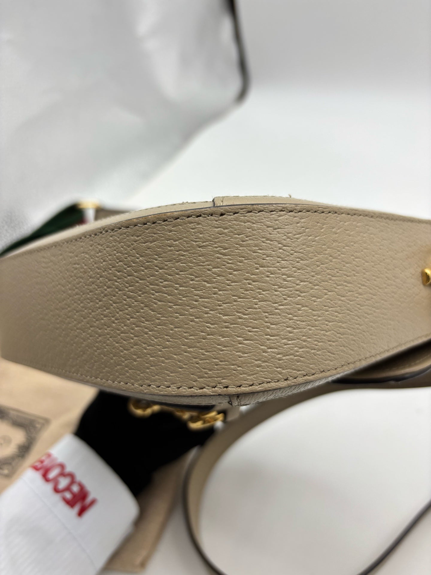 Gucci - Horsebit 1955 - Cloth - Beige - (mini)