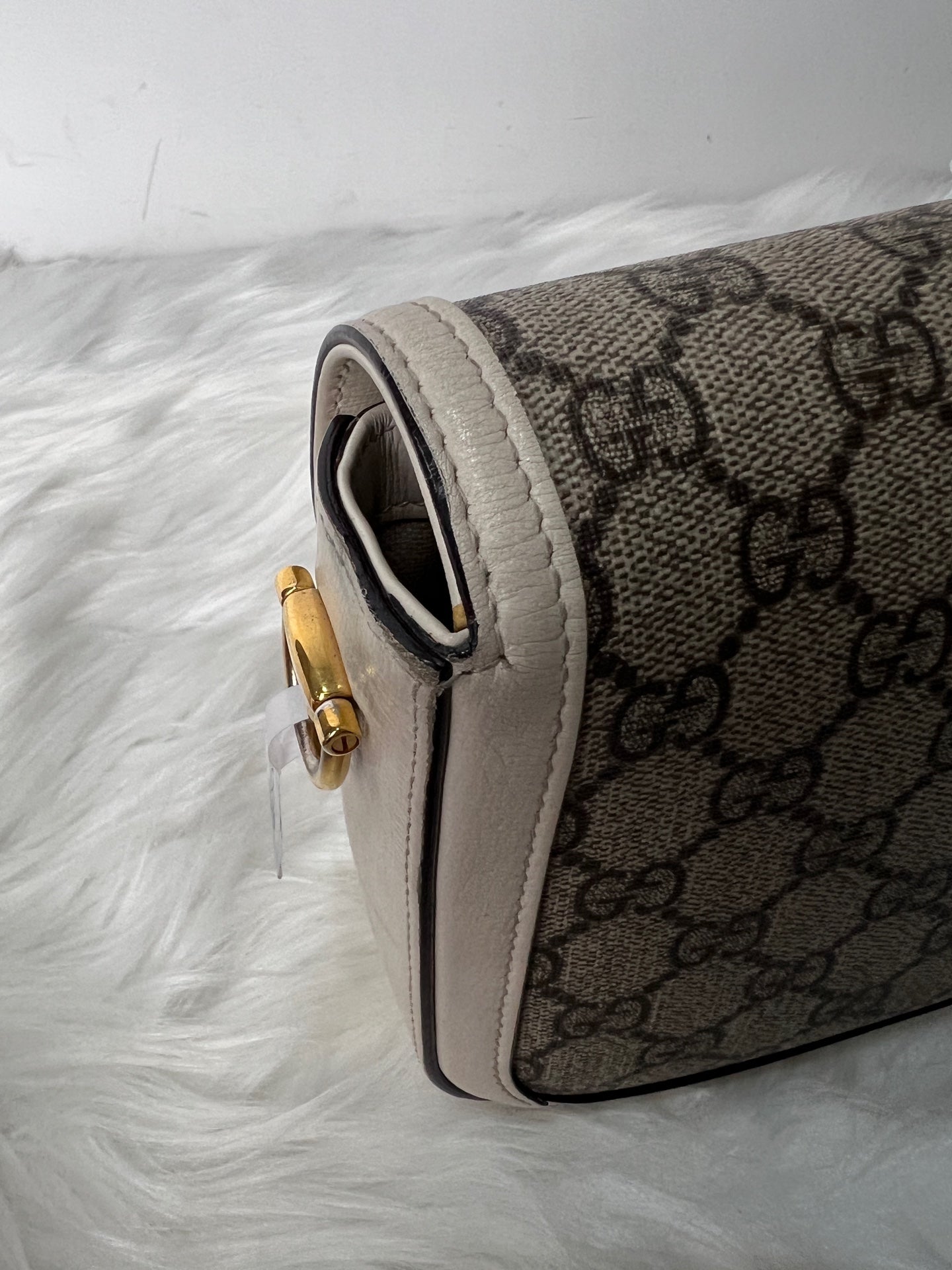 Gucci - Horsebit 1955 - Cloth - Beige - (mini)