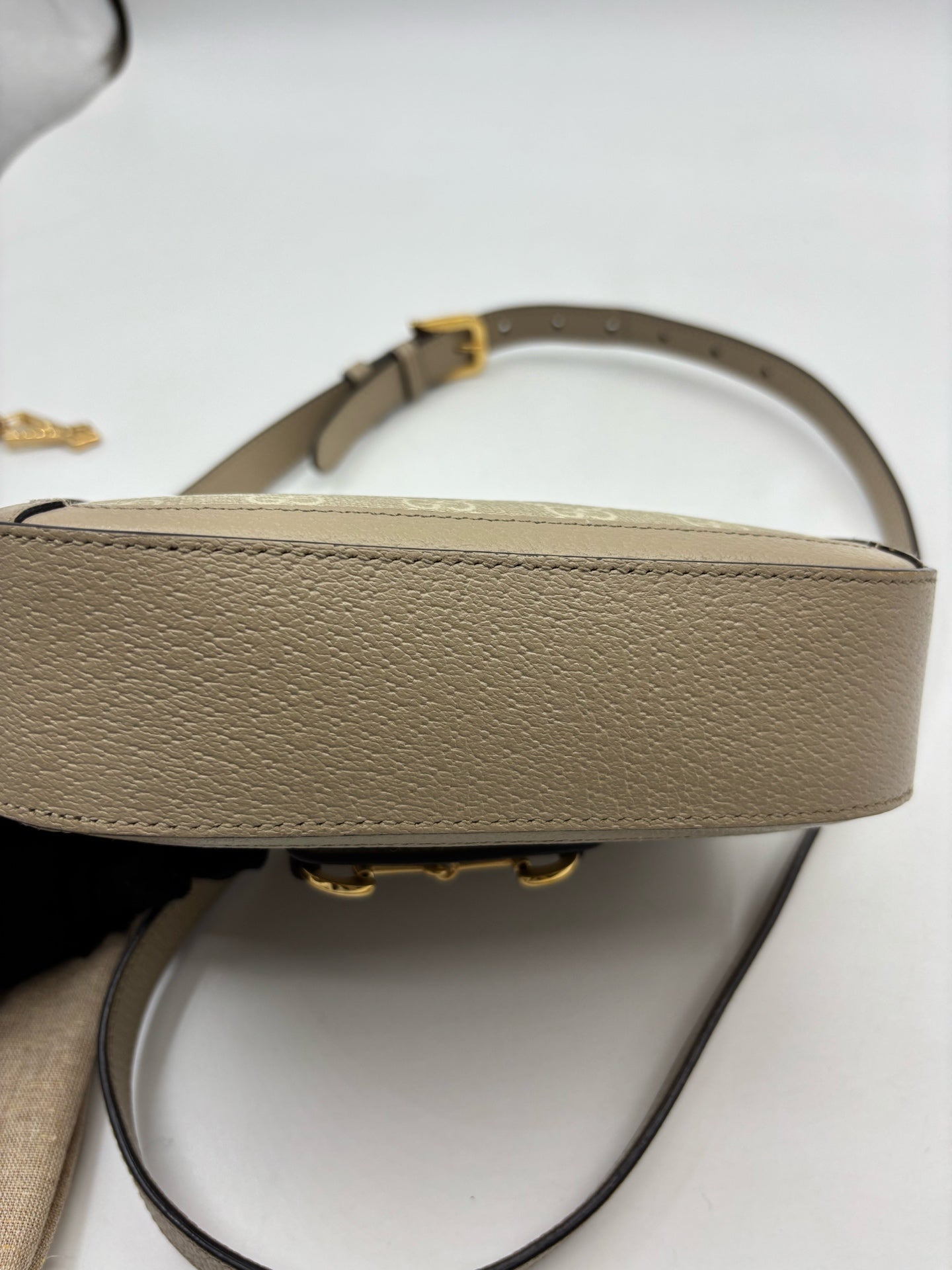 Gucci - Horsebit 1955 - Cloth - Beige - (mini)