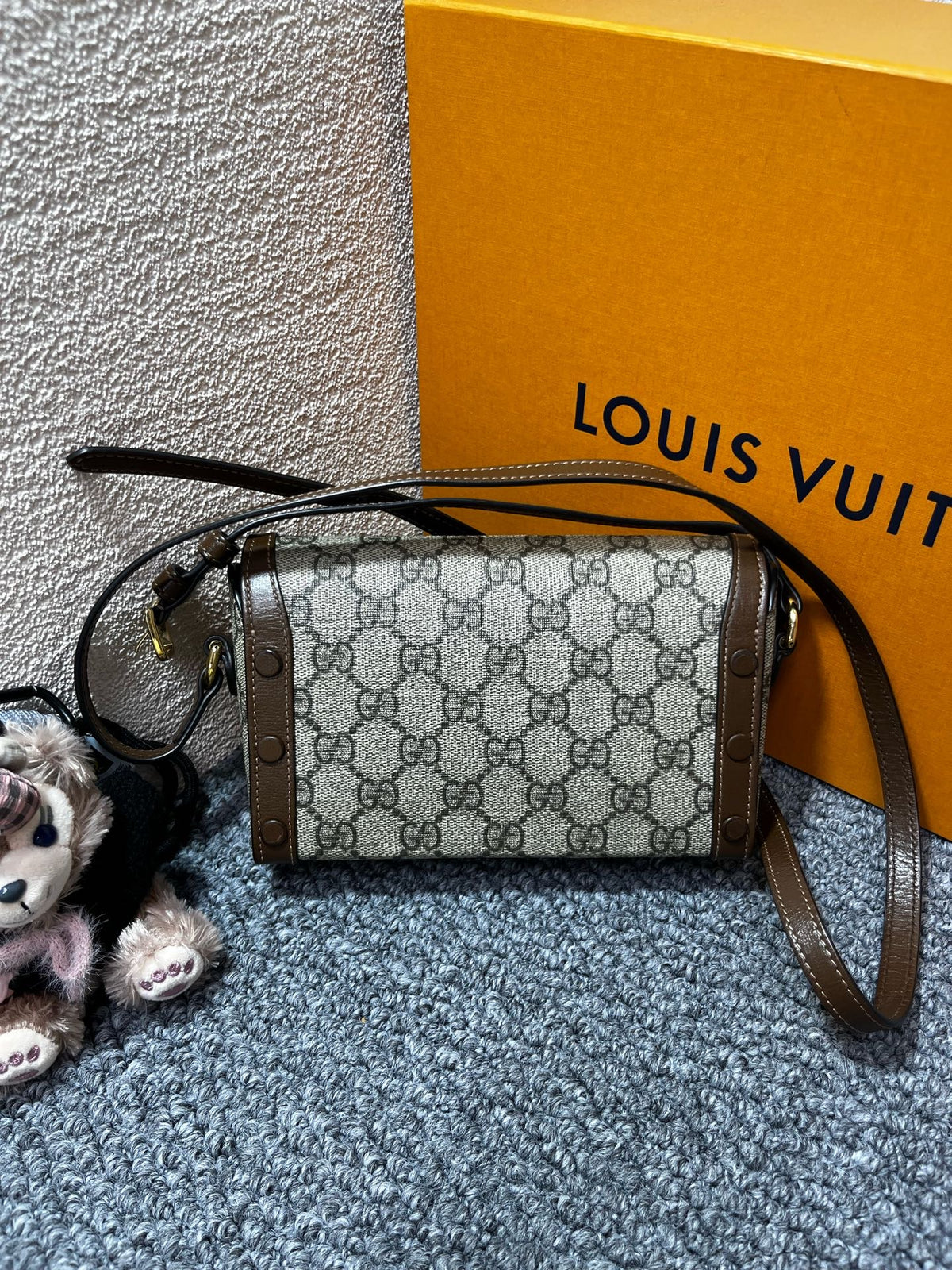 Gucci - Horsebit 1955 - Cloth - Beige - (Small)