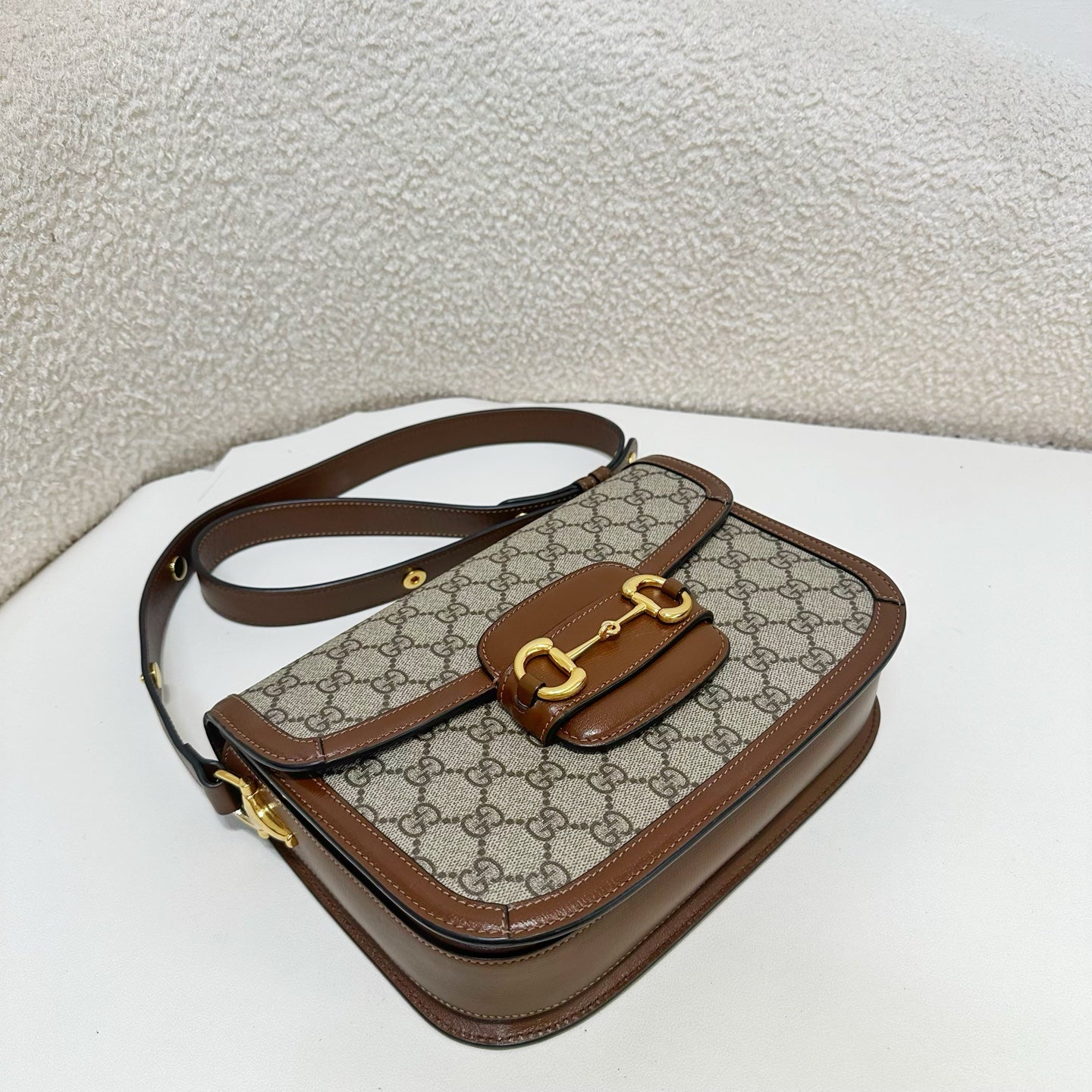 Gucci - Horsebit 1955 - Cloth - Brown - (medium)