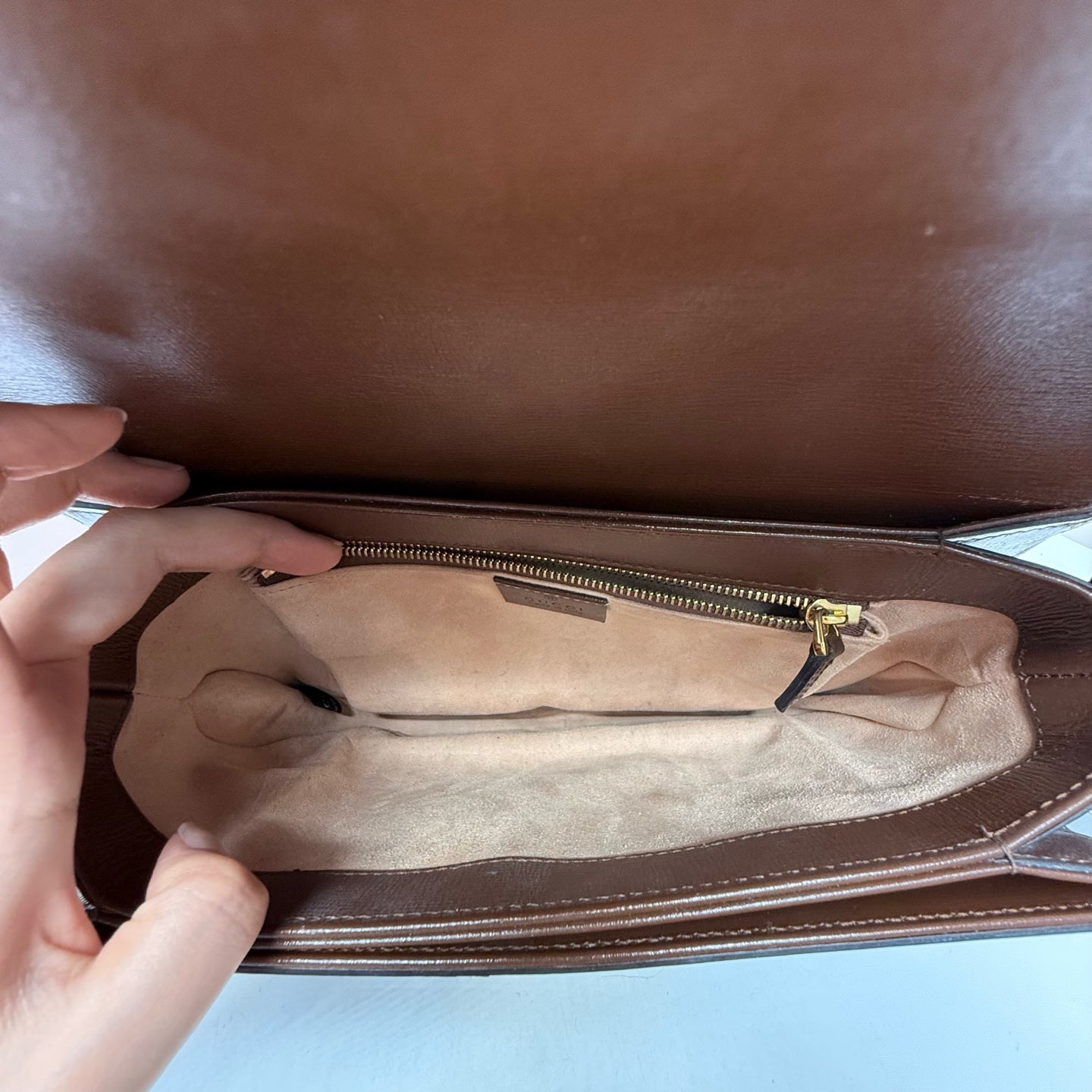 Gucci - Horsebit 1955 - Cloth - Brown - (medium)