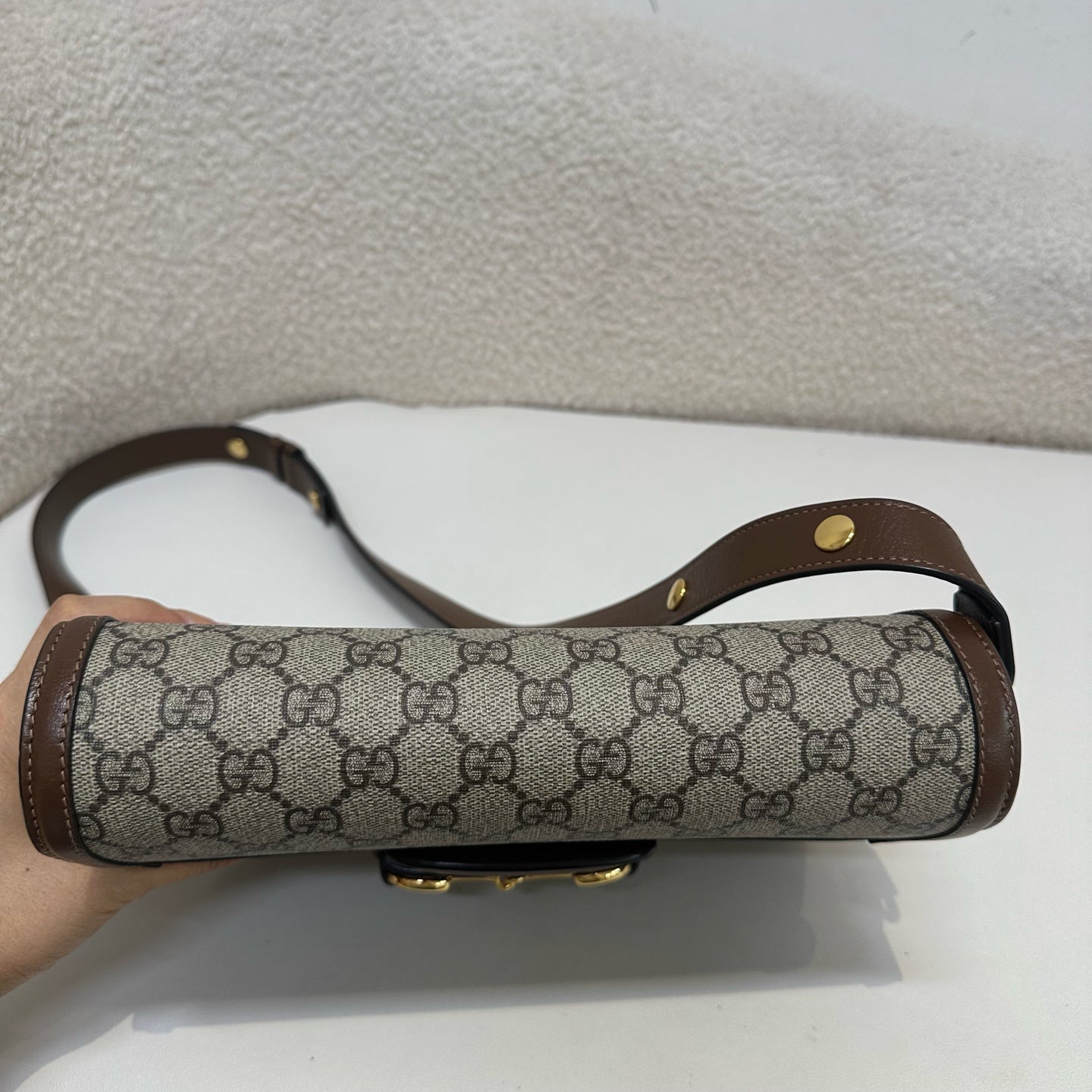 Gucci - Horsebit 1955 - Cloth - Brown - (medium)
