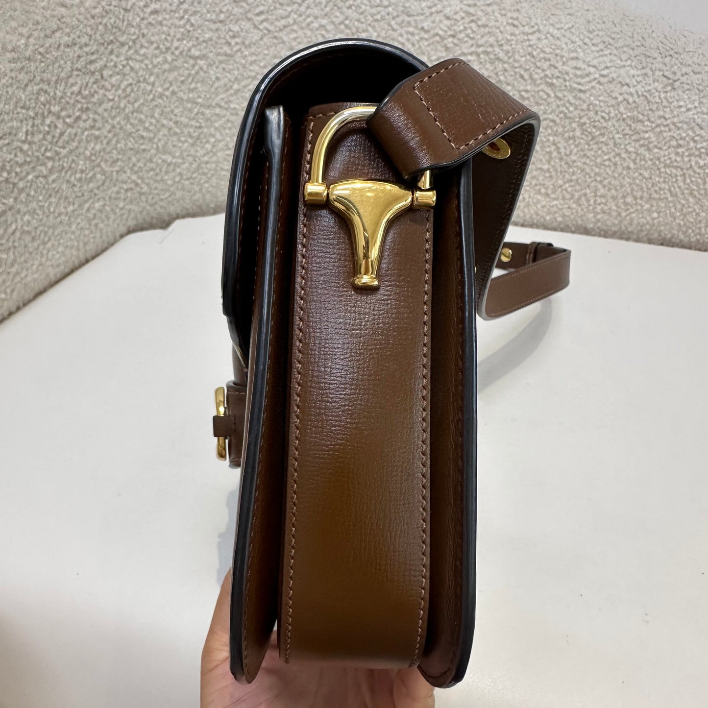 Gucci - Horsebit 1955 - Cloth - Brown - (medium)