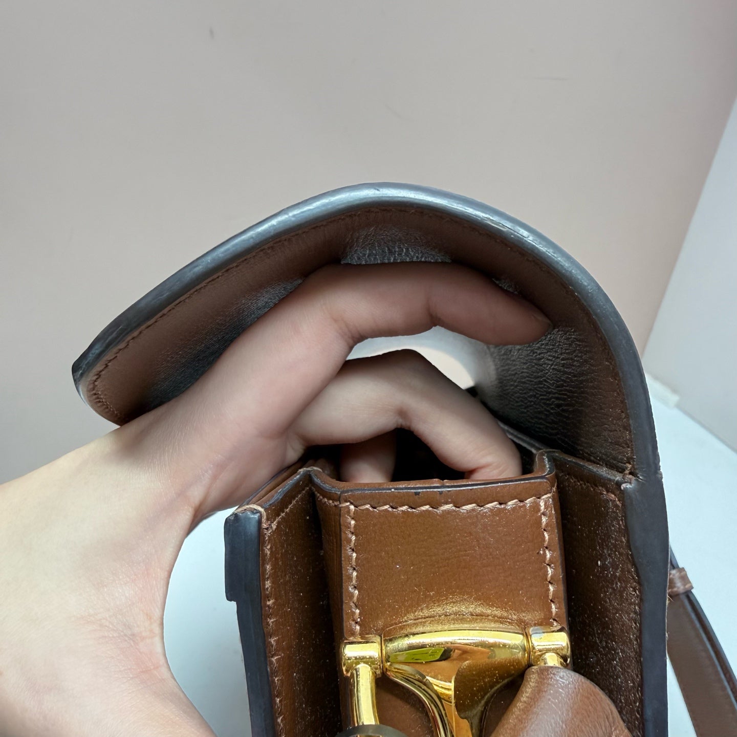 Gucci - Horsebit 1955 - Cloth - Brown - (medium)