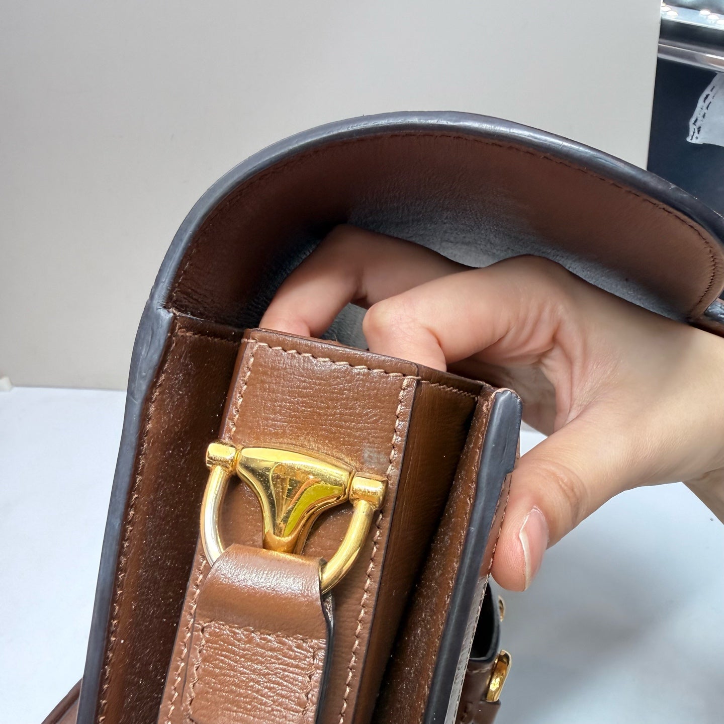 Gucci - Horsebit 1955 - Cloth - Brown - (medium)