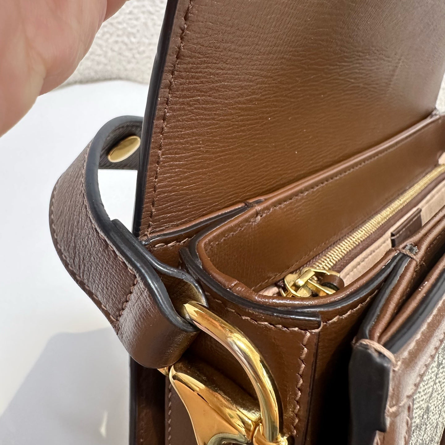 Gucci - Horsebit 1955 - Cloth - Brown - (medium)
