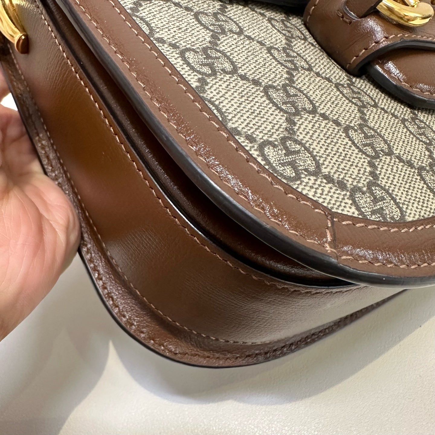 Gucci - Horsebit 1955 - Cloth - Brown - (medium)