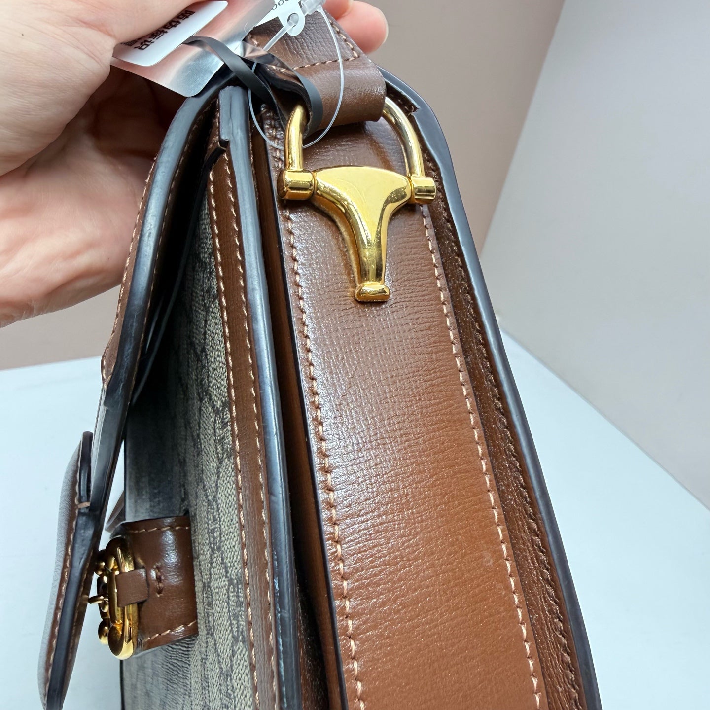 Gucci - Horsebit 1955 - Cloth - Brown - (medium)
