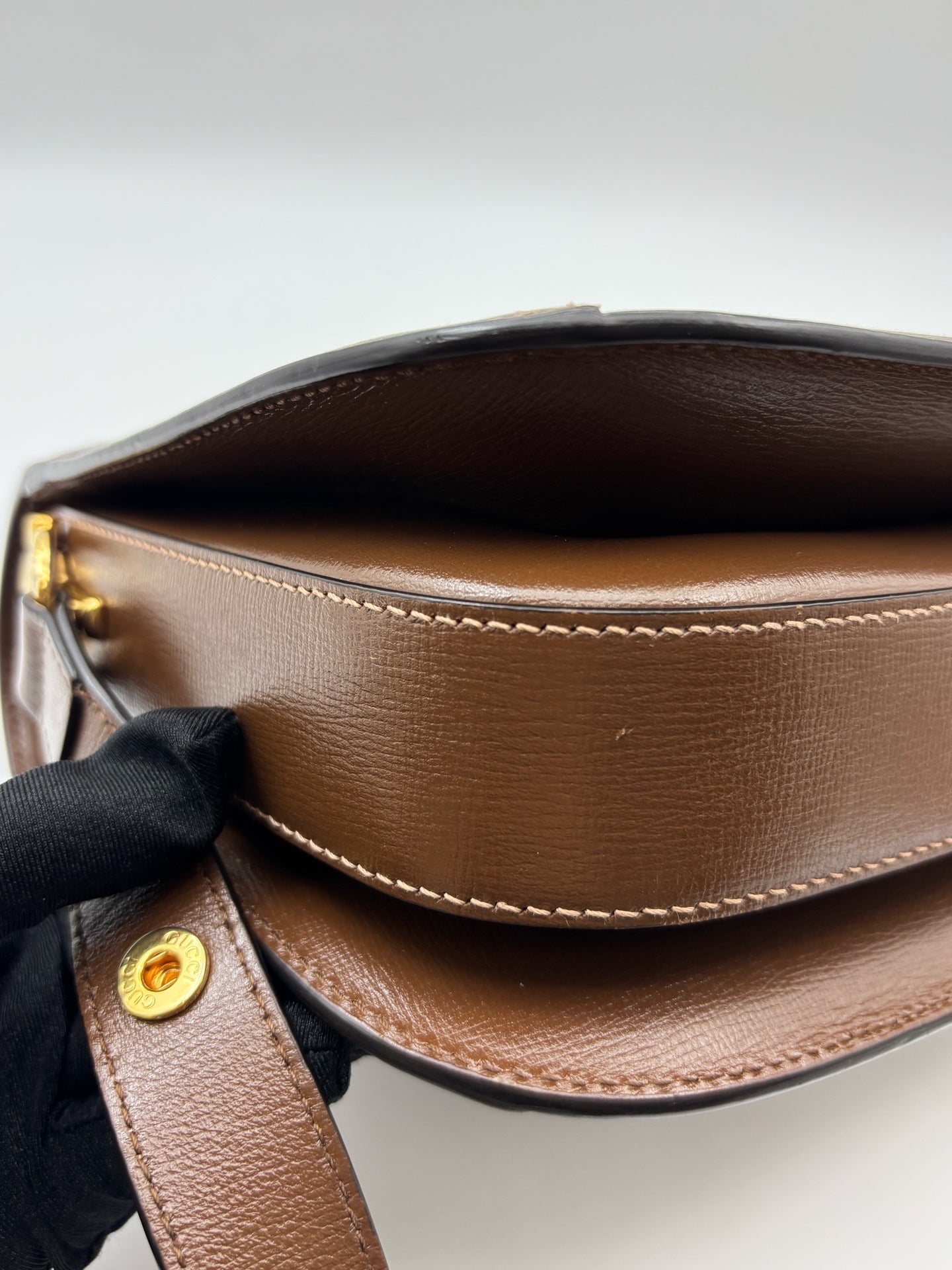 Gucci - Horsebit 1955 - Cloth - Brown - (medium)