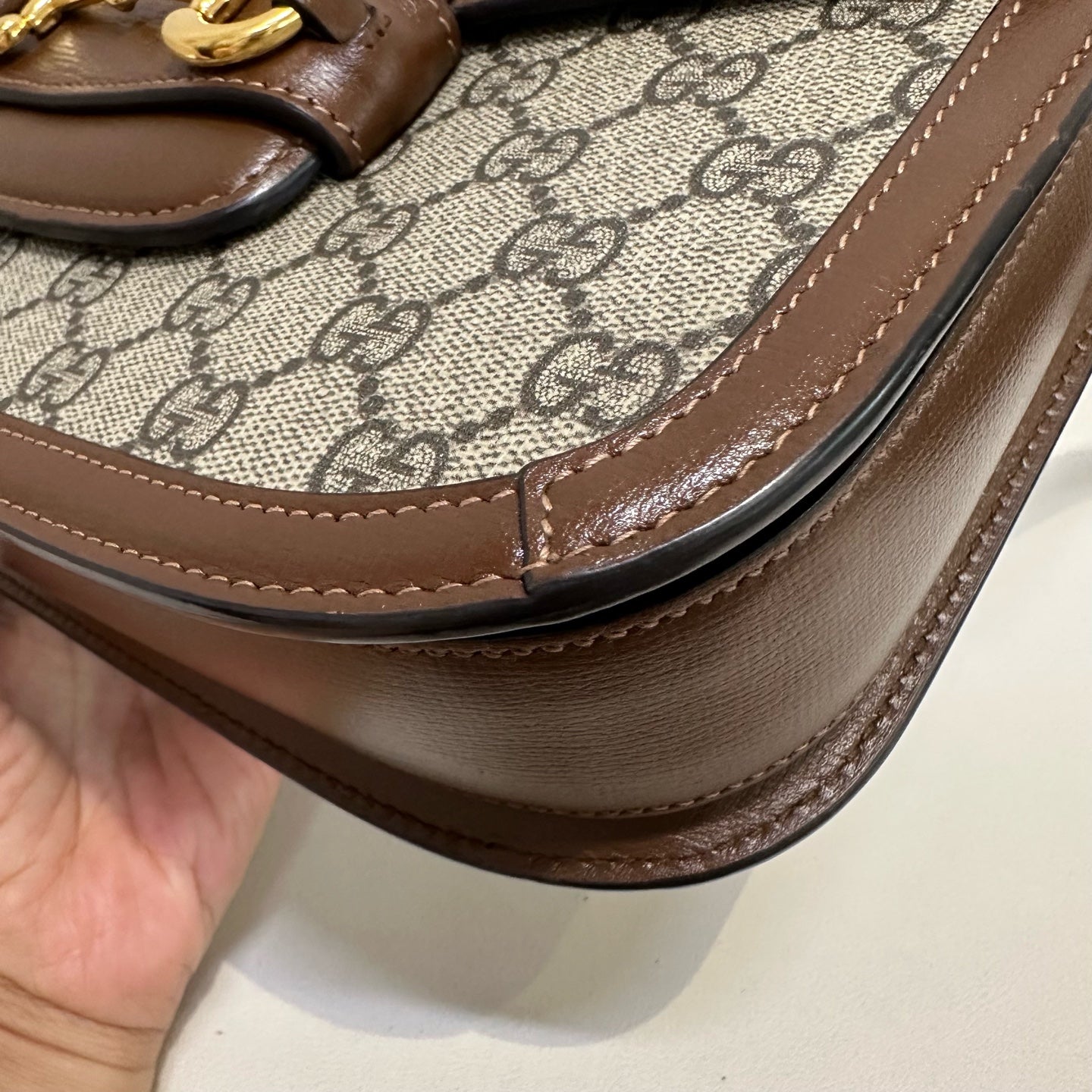 Gucci - Horsebit 1955 - Cloth - Brown - (medium)