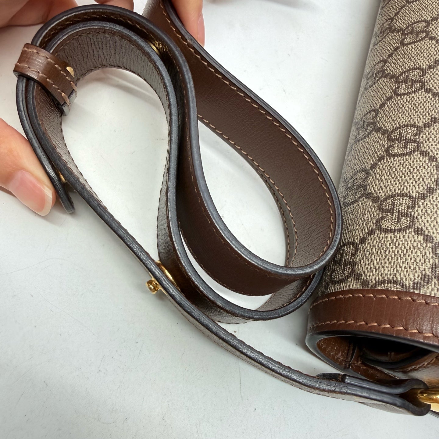 Gucci - Horsebit 1955 - Cloth - Brown - (medium)