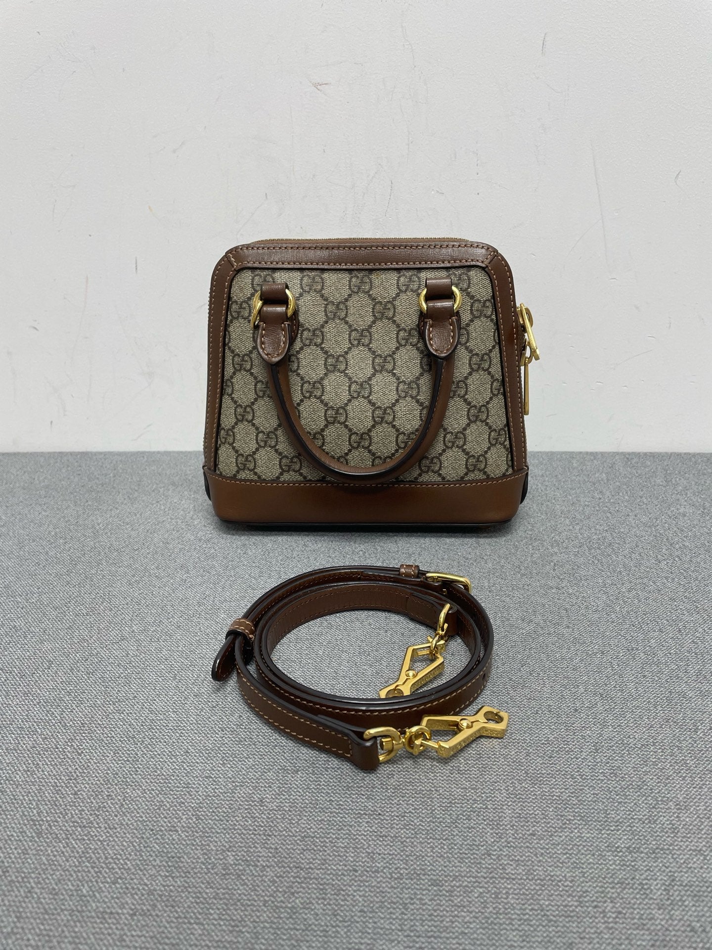 Gucci - Horsebit 1955 - Cloth - Brown - (mini)