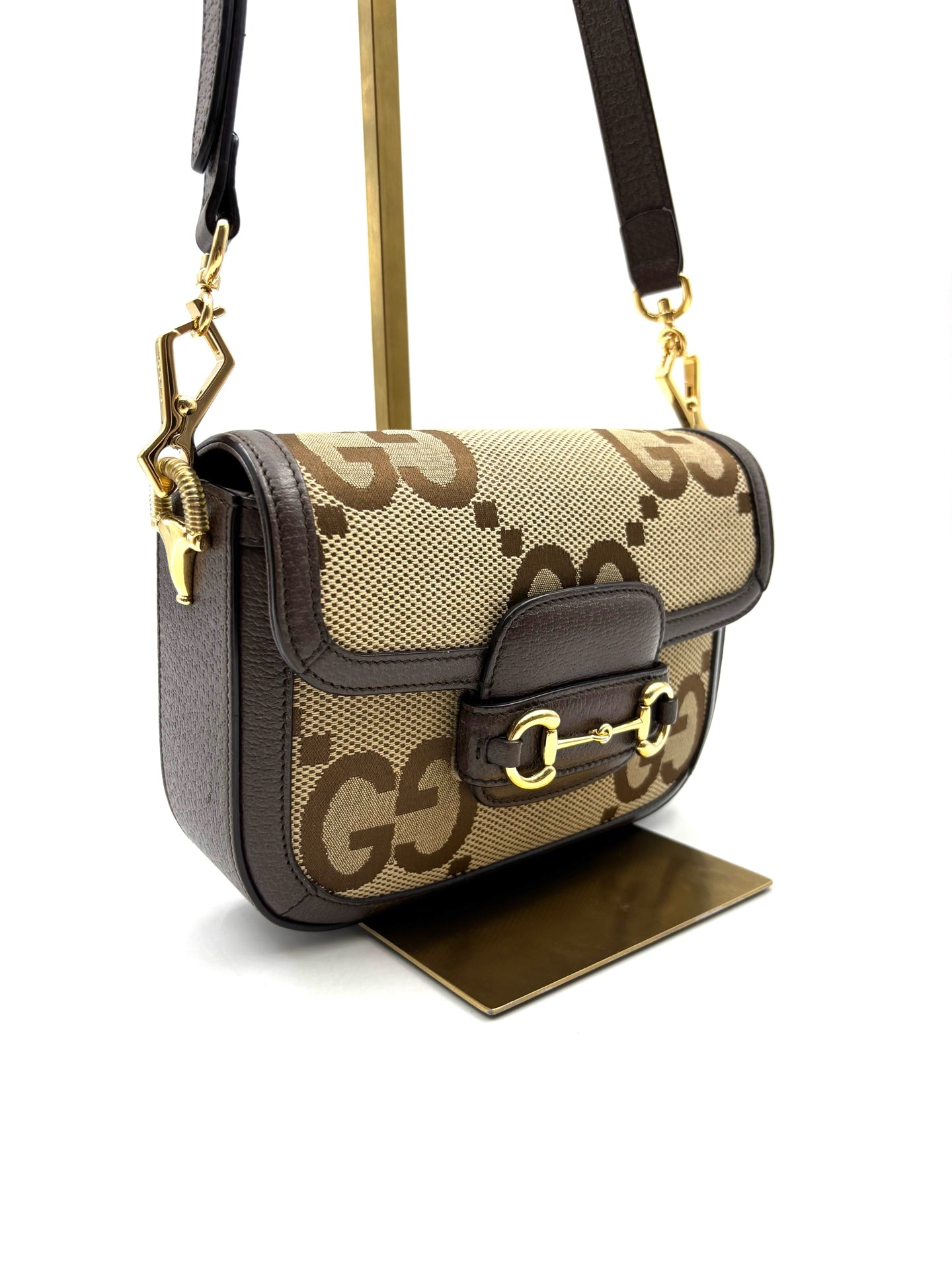 Gucci - Horsebit 1955 - Cloth - Brown - (mini)