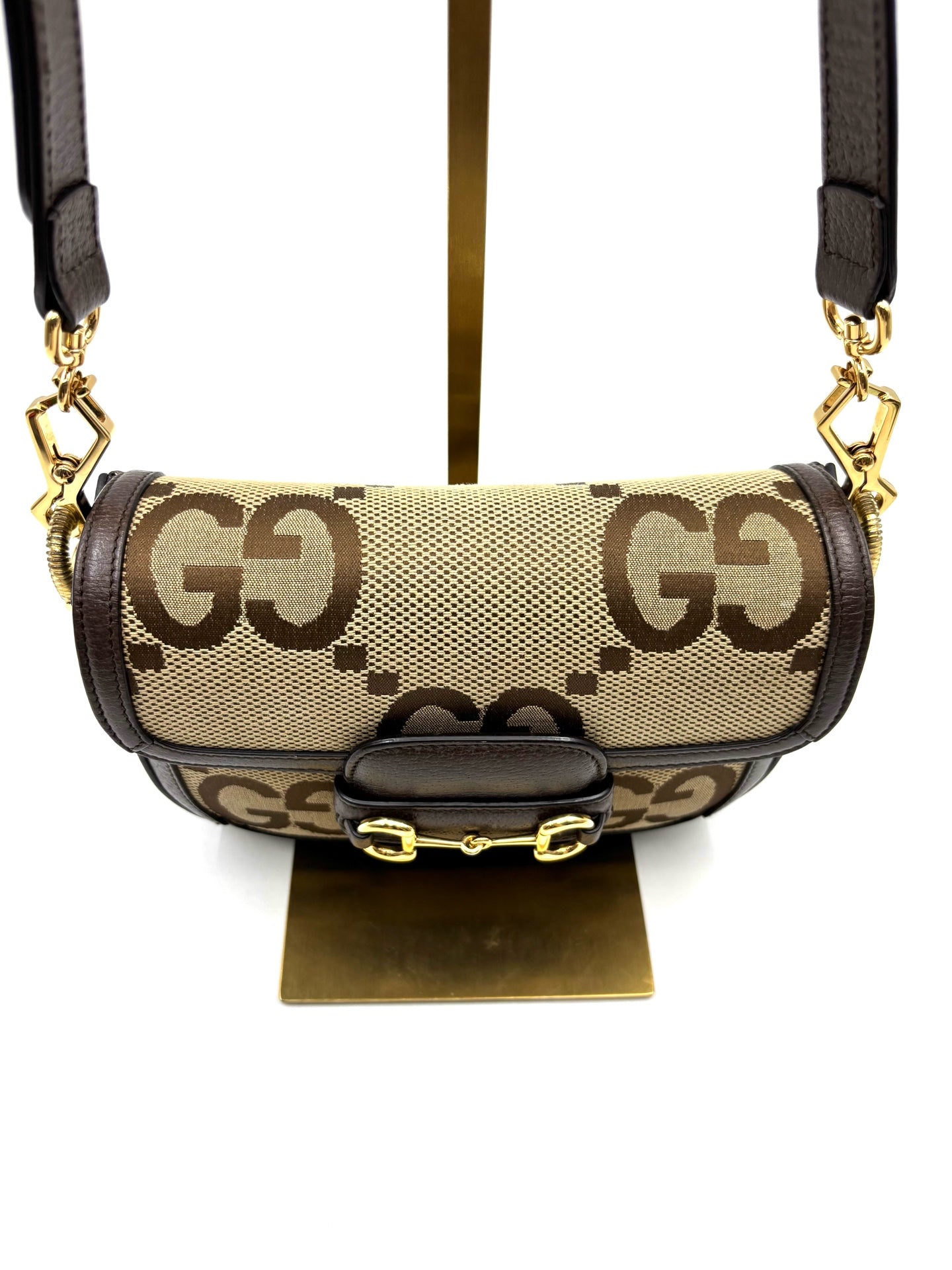 Gucci - Horsebit 1955 - Cloth - Brown - (mini)