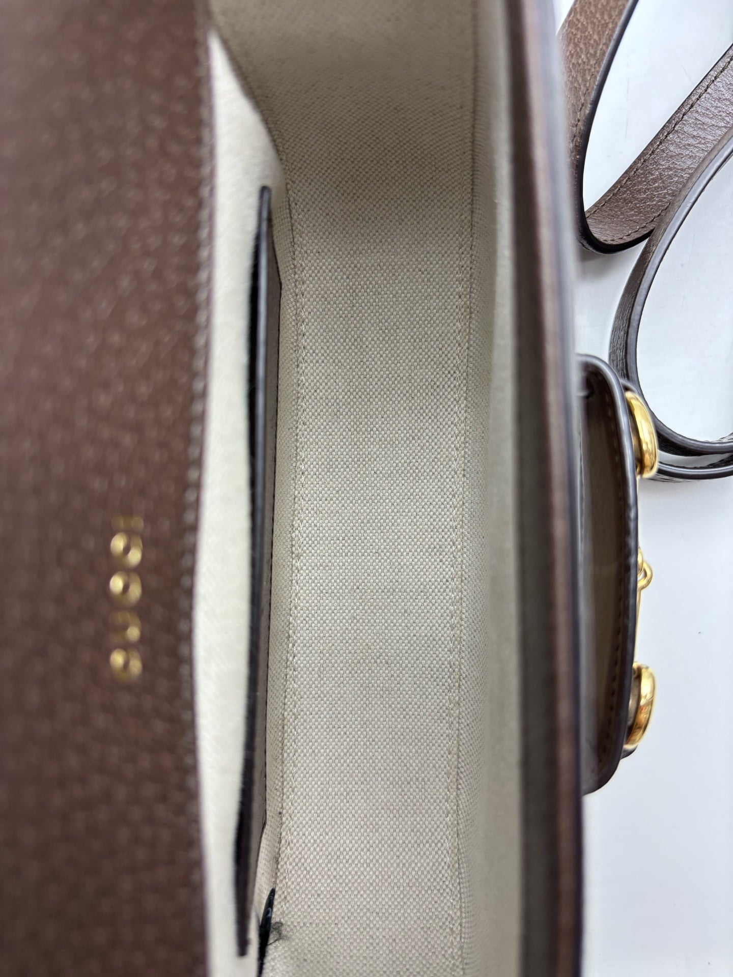 Gucci - Horsebit 1955 - Cloth - Brown - (mini)