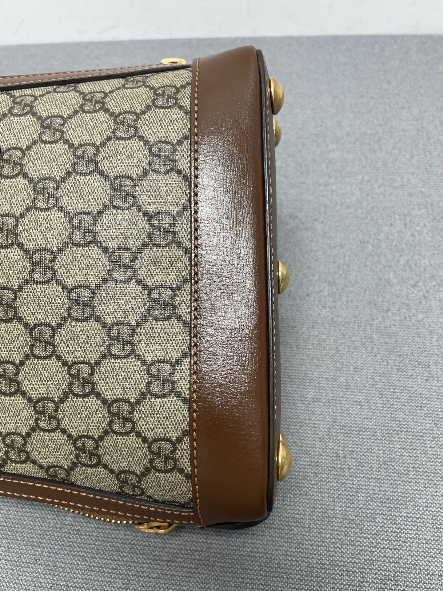 Gucci - Horsebit 1955 - Cloth - Brown - (mini)