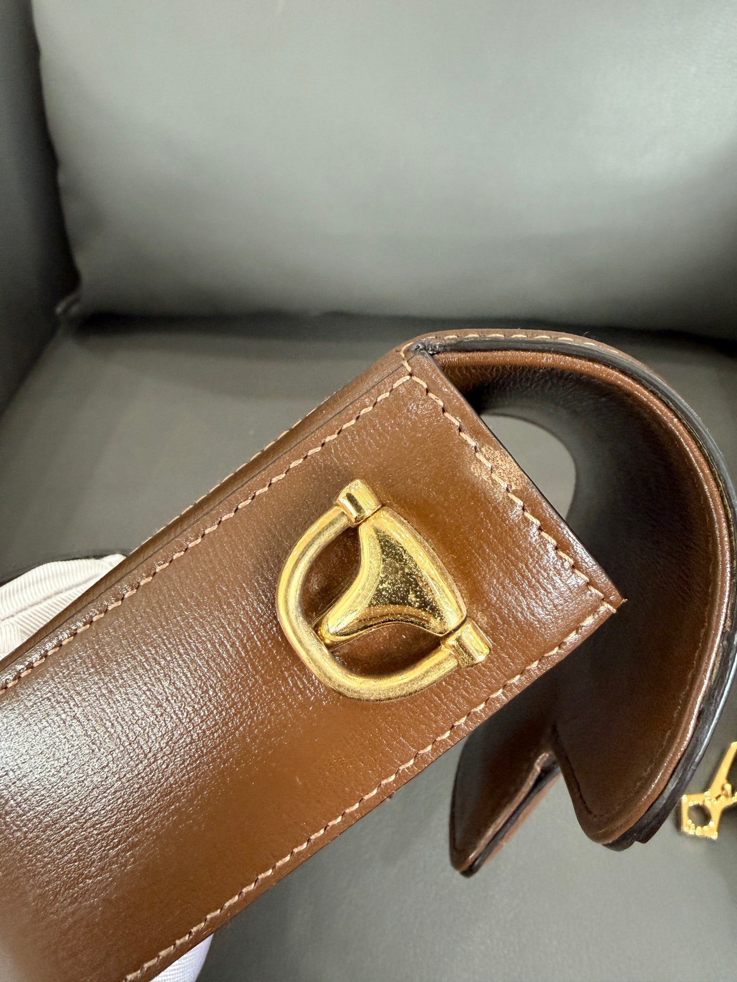 Gucci - Horsebit 1955 - Cloth - Brown - (small)