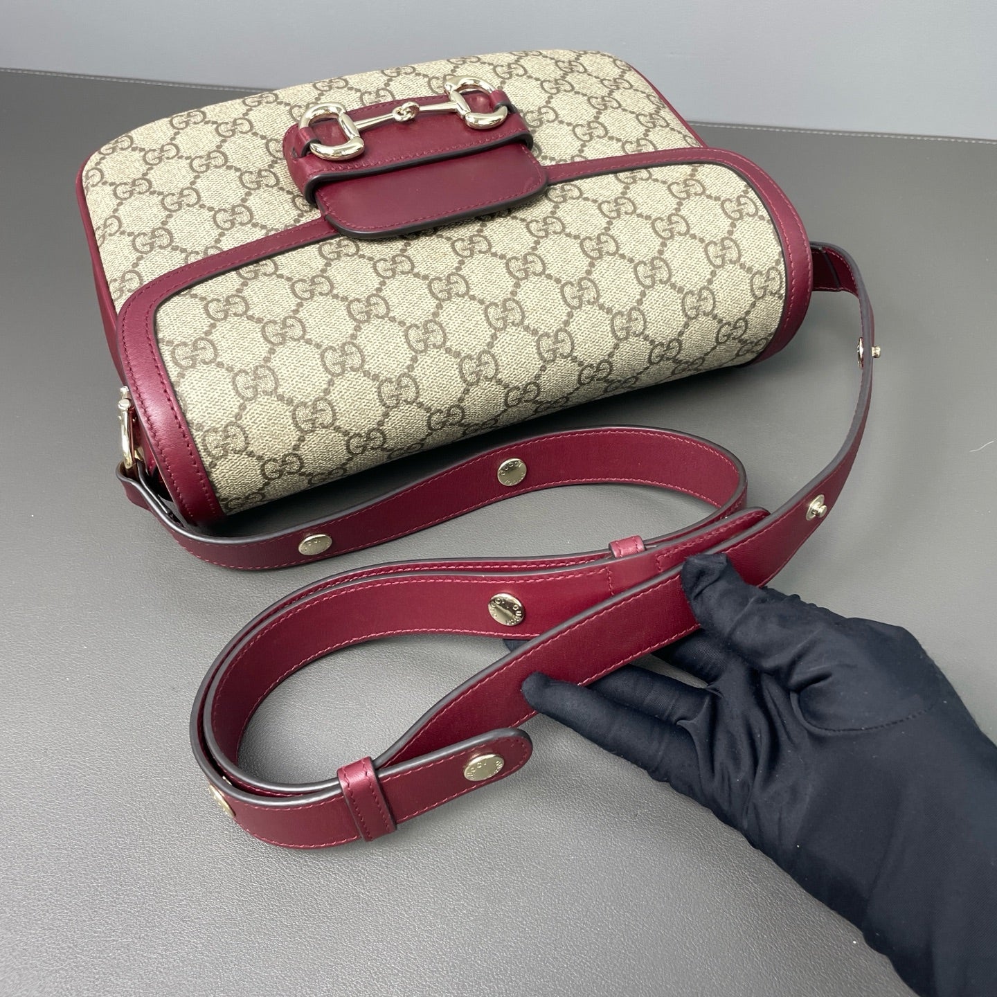 Gucci - Horsebit 1955 - Cloth - Multicolour - (small)