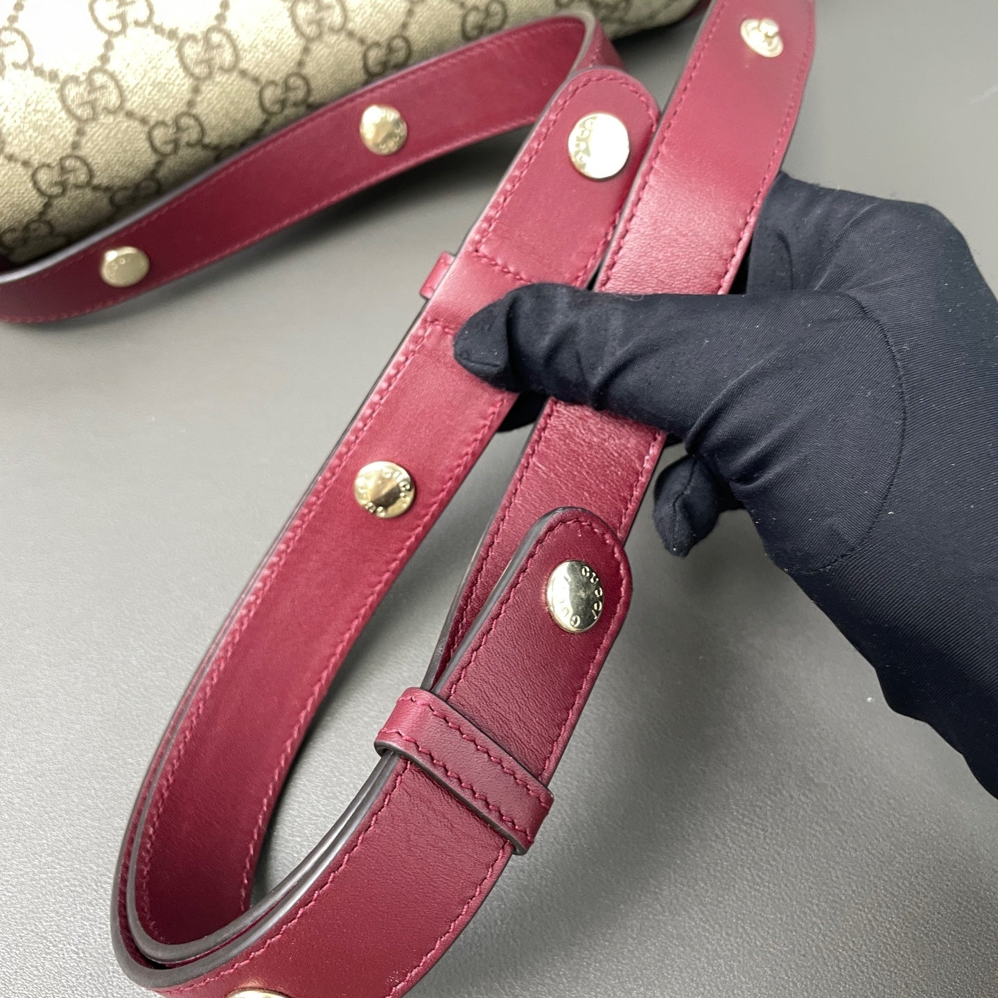 Gucci - Horsebit 1955 - Cloth - Multicolour - (small)