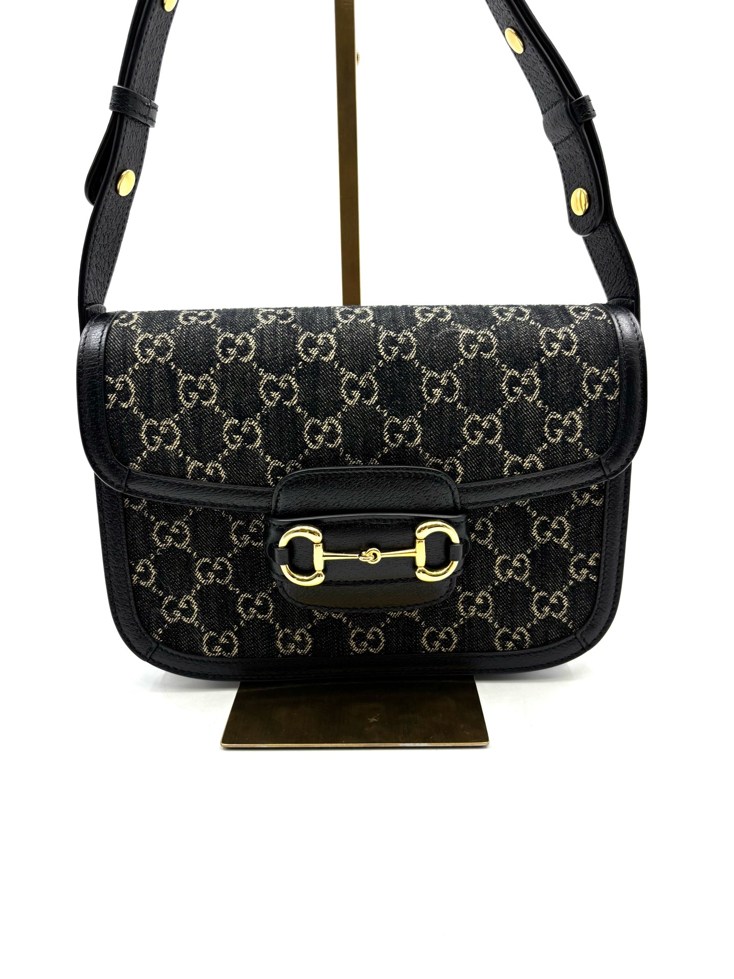Gucci - Horsebit 1955 - Denim - Jeans - Black - (small)