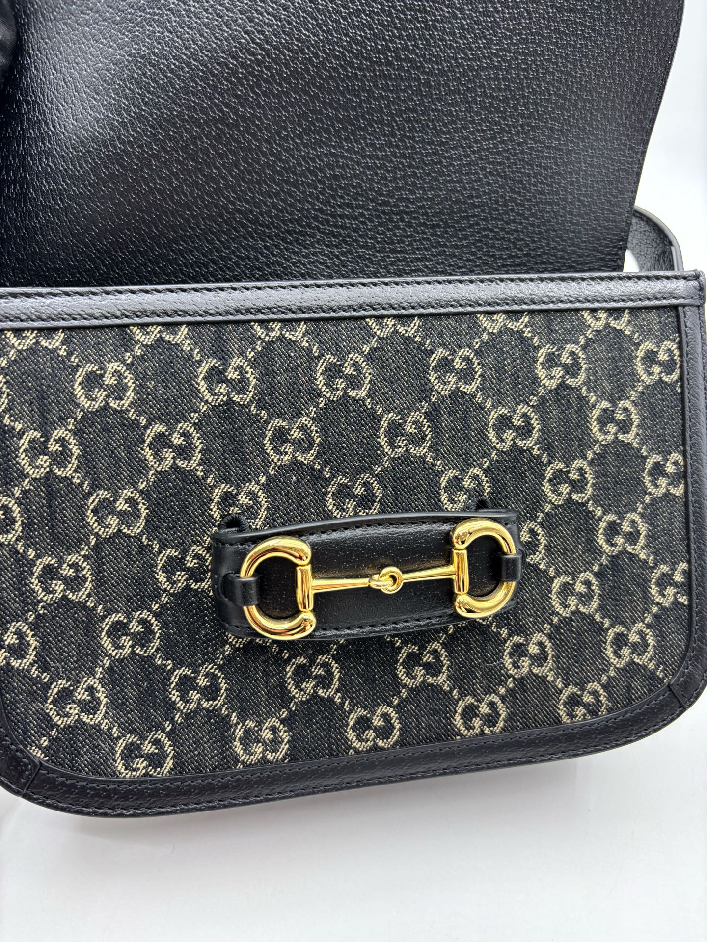 Gucci - Horsebit 1955 - Denim - Jeans - Black - (small)