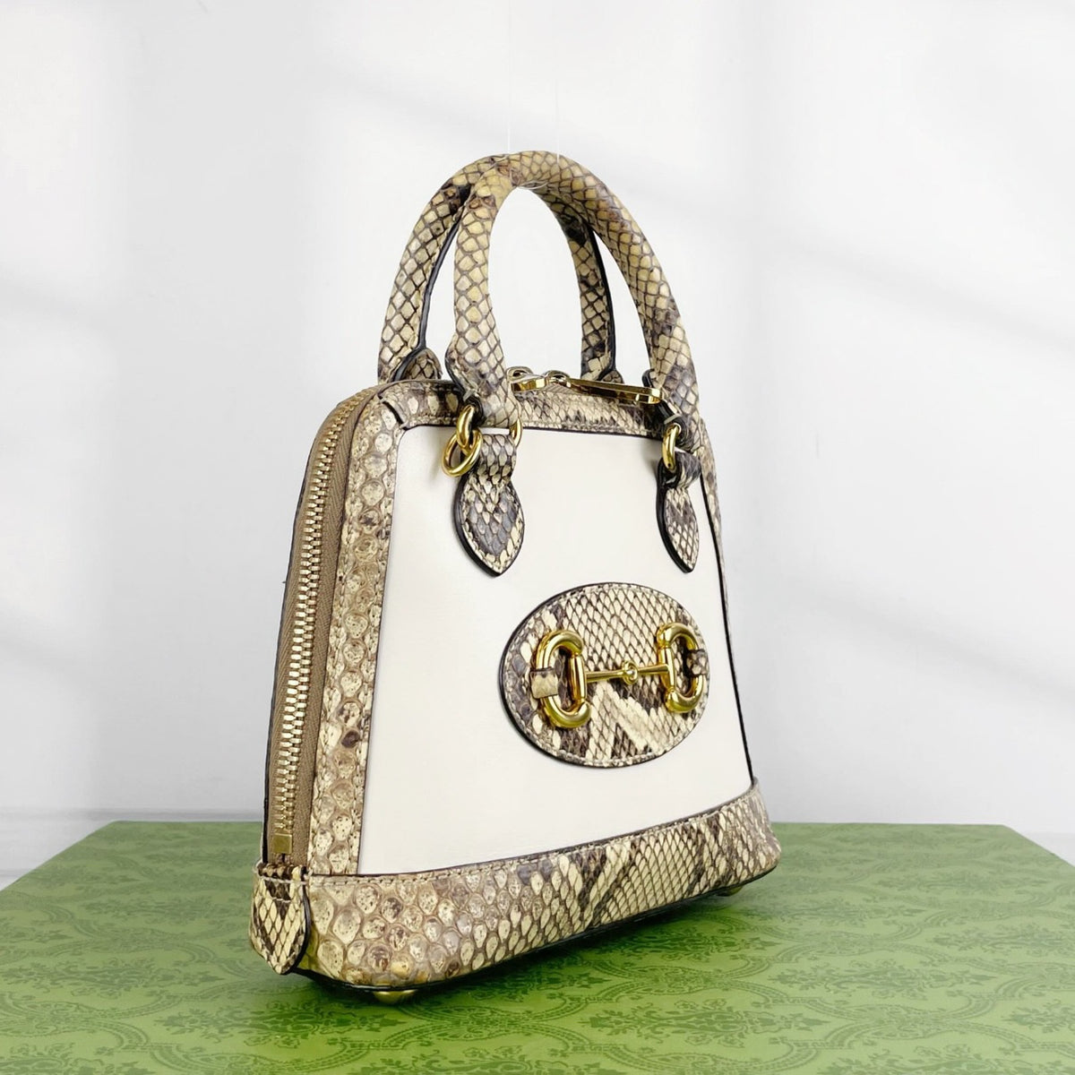 Gucci - Horsebit 1955 - Exotic leathers - Python - Multicolour - (mini)