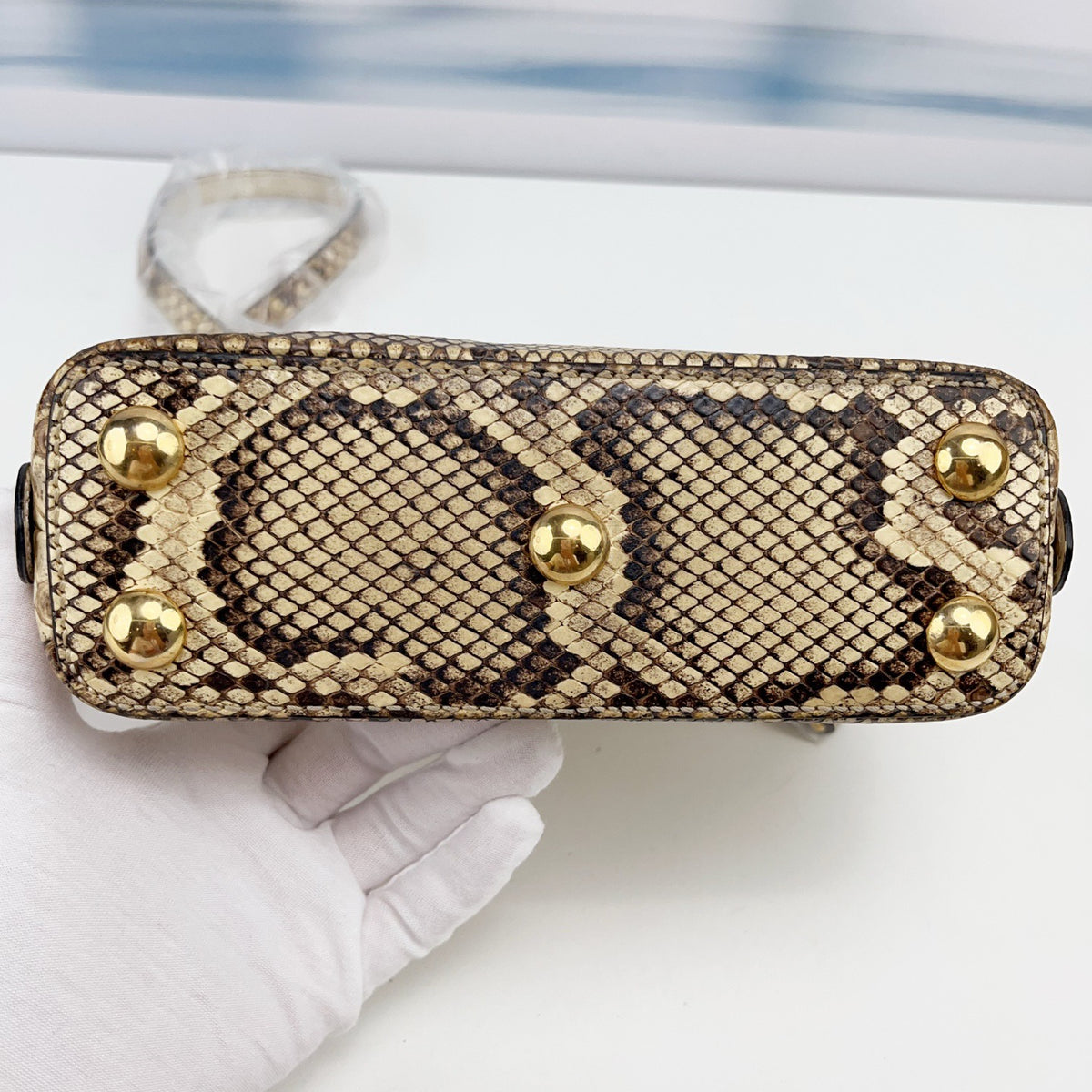 Gucci - Horsebit 1955 - Exotic leathers - Python - Multicolour - (mini)