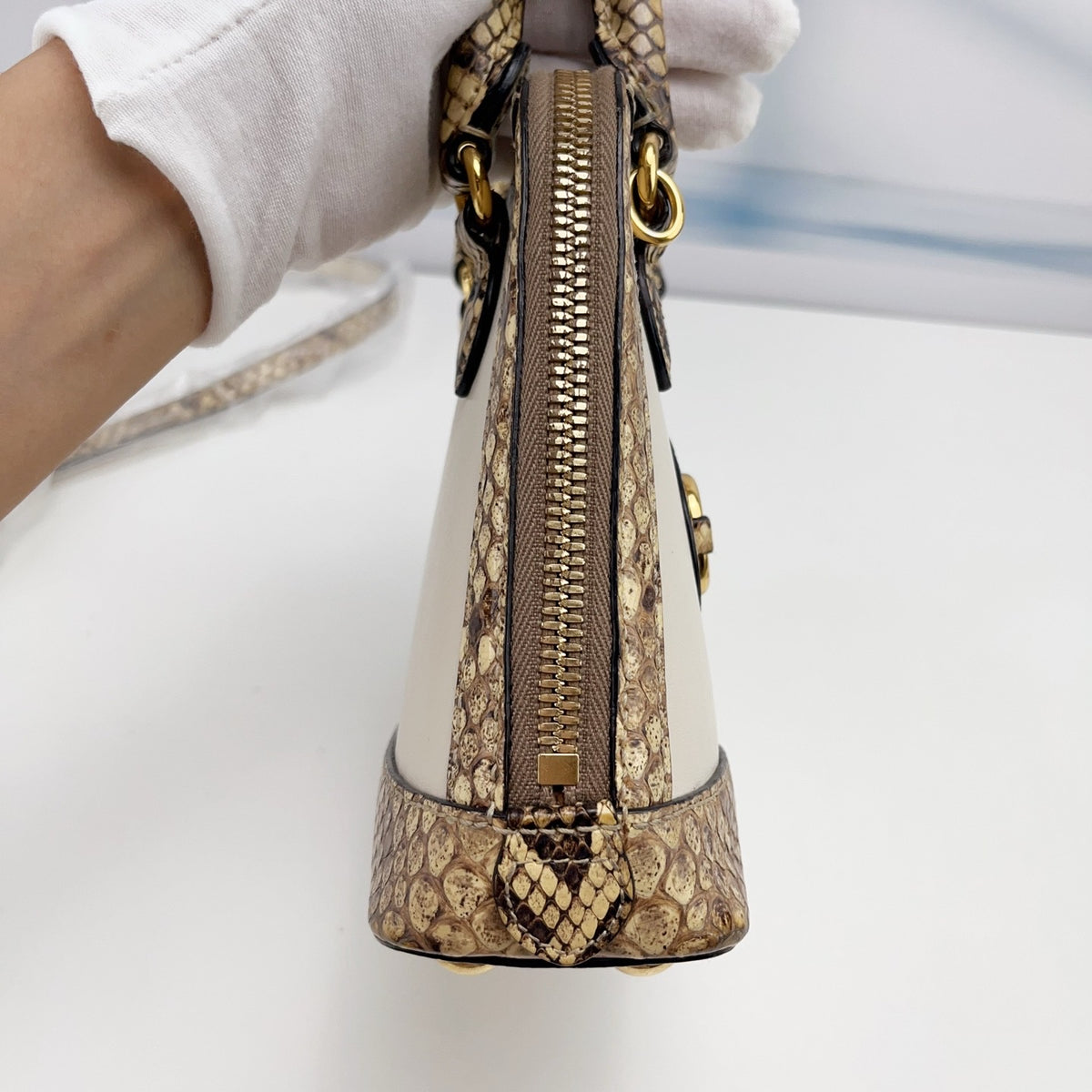 Gucci - Horsebit 1955 - Exotic leathers - Python - Multicolour - (mini)