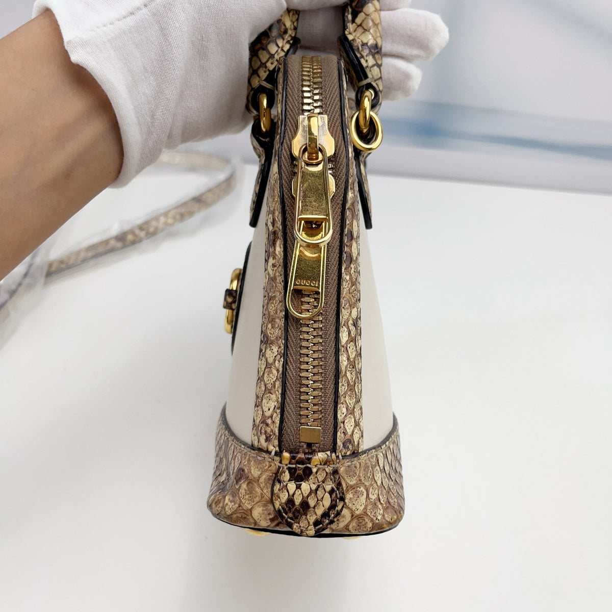 Gucci - Horsebit 1955 - Exotic leathers - Python - Multicolour - (mini)