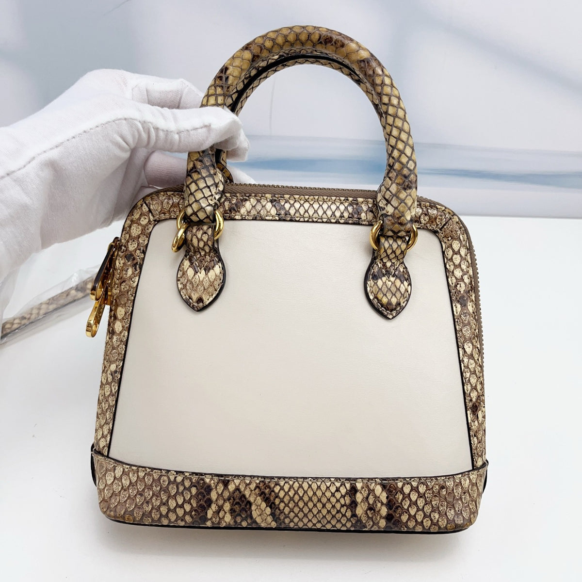 Gucci - Horsebit 1955 - Exotic leathers - Python - Multicolour - (mini)