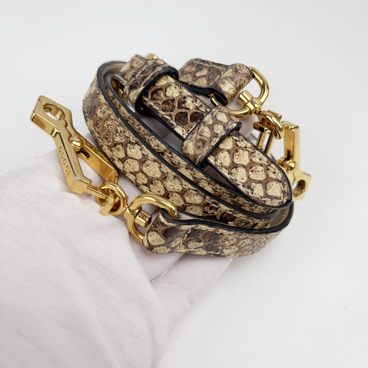 Gucci - Horsebit 1955 - Exotic leathers - Python - Multicolour - (mini)