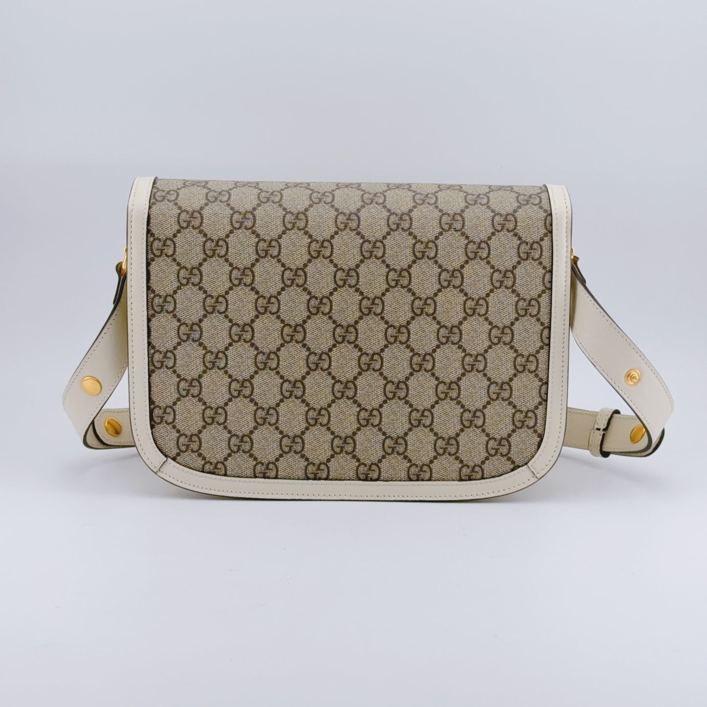 Gucci - Horsebit 1955 - Leather - Beige - (medium)