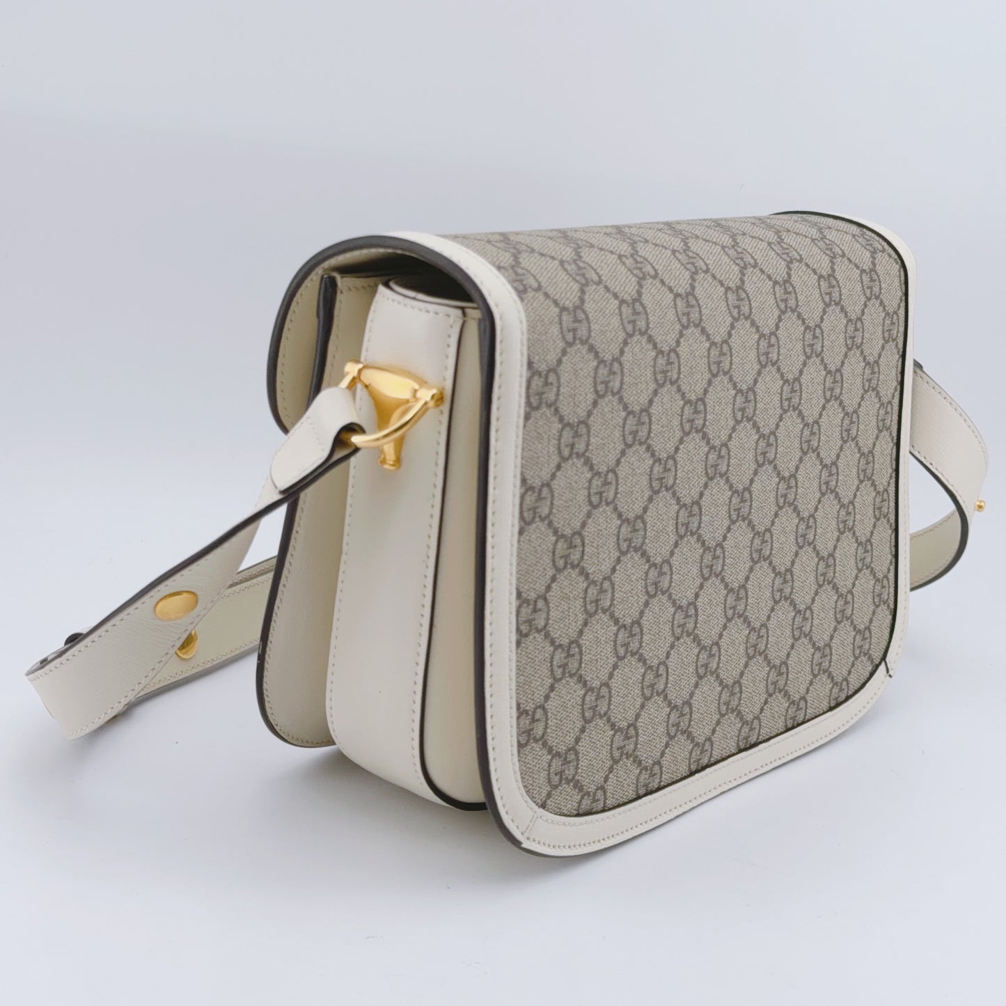 Gucci - Horsebit 1955 - Leather - Beige - (medium)