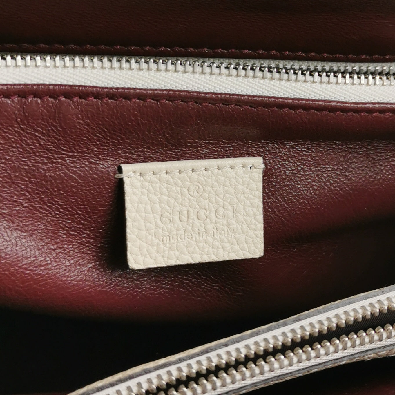 Gucci - Horsebit 1955 - Leather - Beige - (medium)