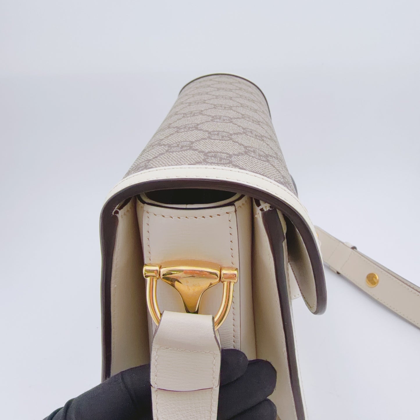 Gucci - Horsebit 1955 - Leather - Beige - (medium)