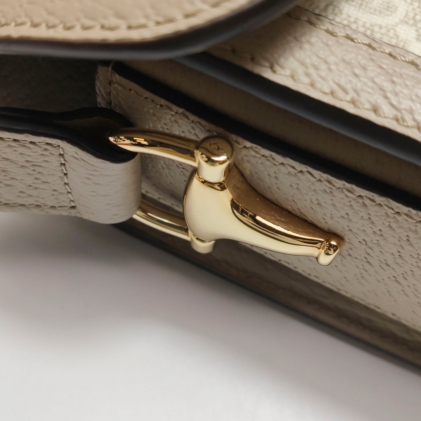 Gucci - Horsebit 1955 - Leather - Beige - (medium)
