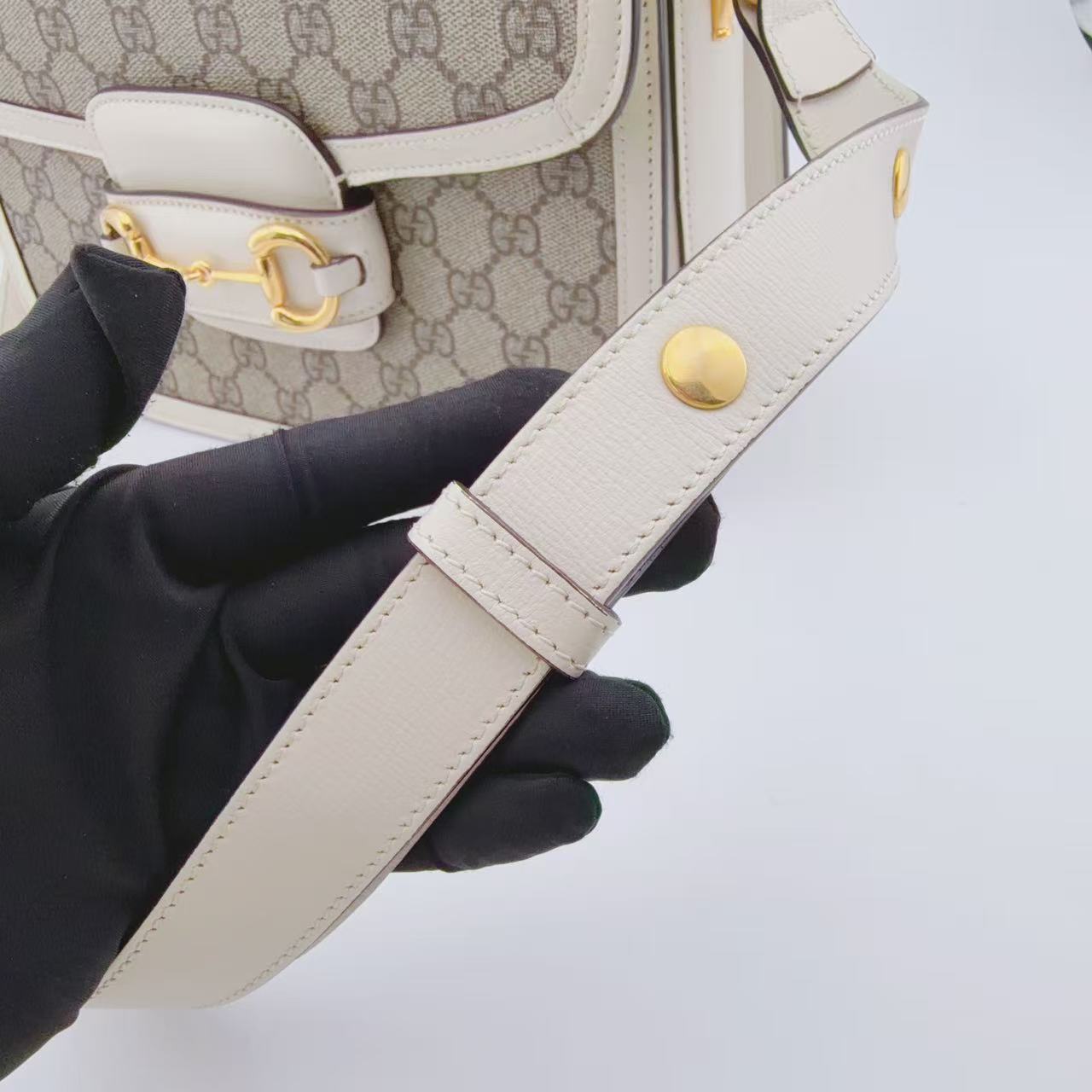 Gucci - Horsebit 1955 - Leather - Beige - (medium)