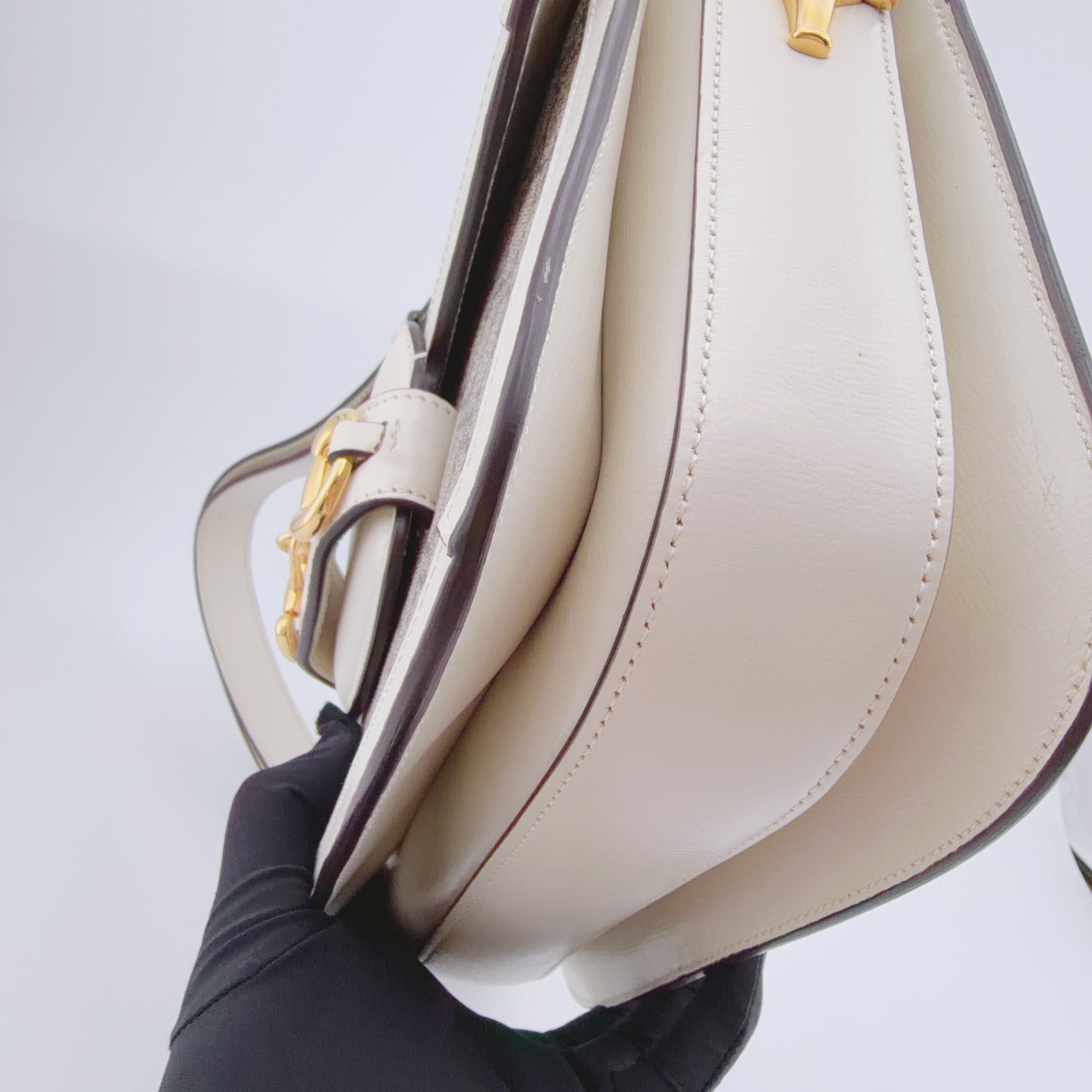 Gucci - Horsebit 1955 - Leather - Beige - (medium)