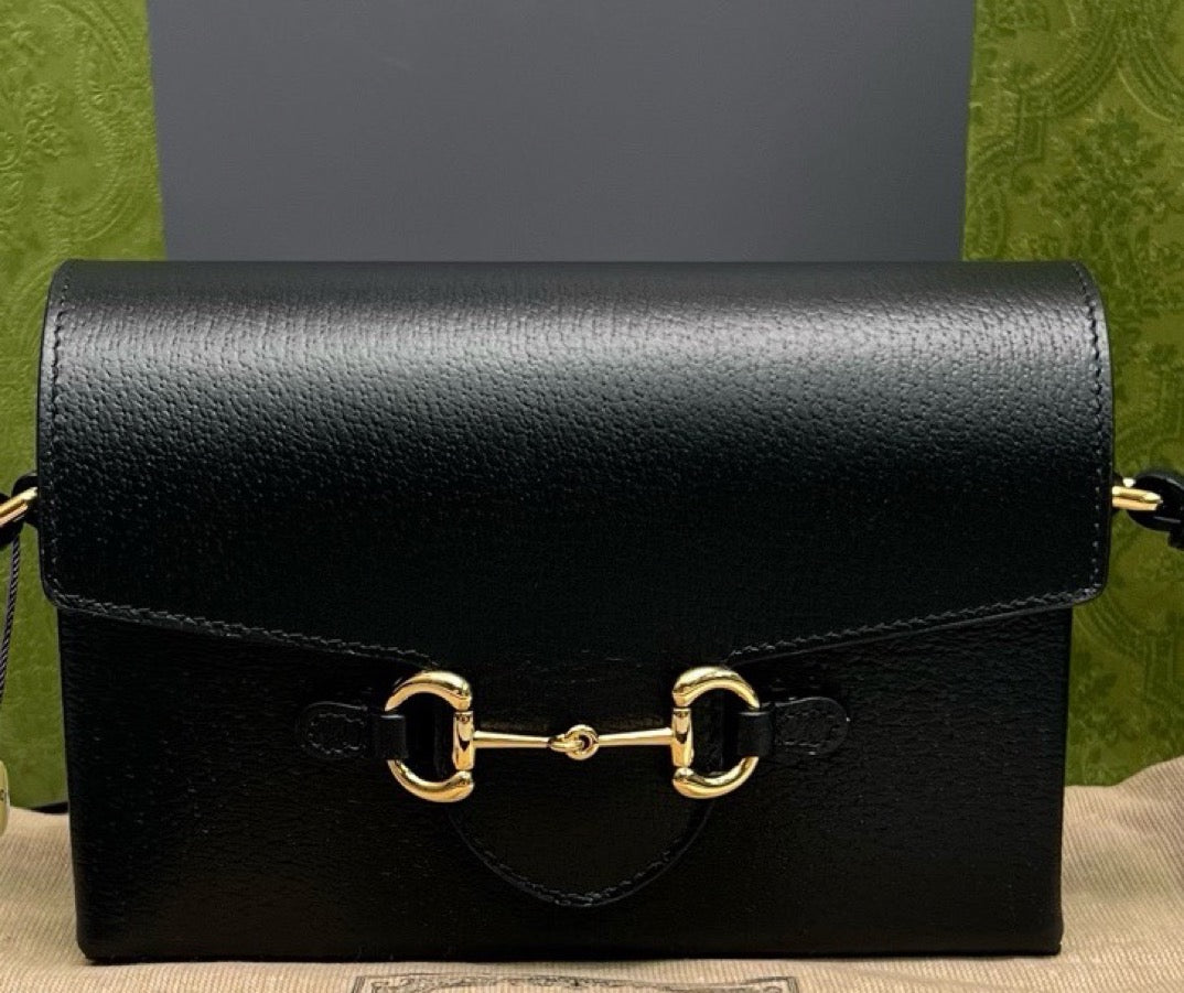 Gucci - Horsebit 1955 - Leather - Black - (mini)