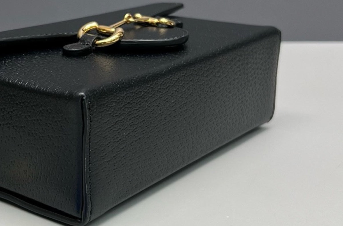 Gucci - Horsebit 1955 - Leather - Black - (mini)