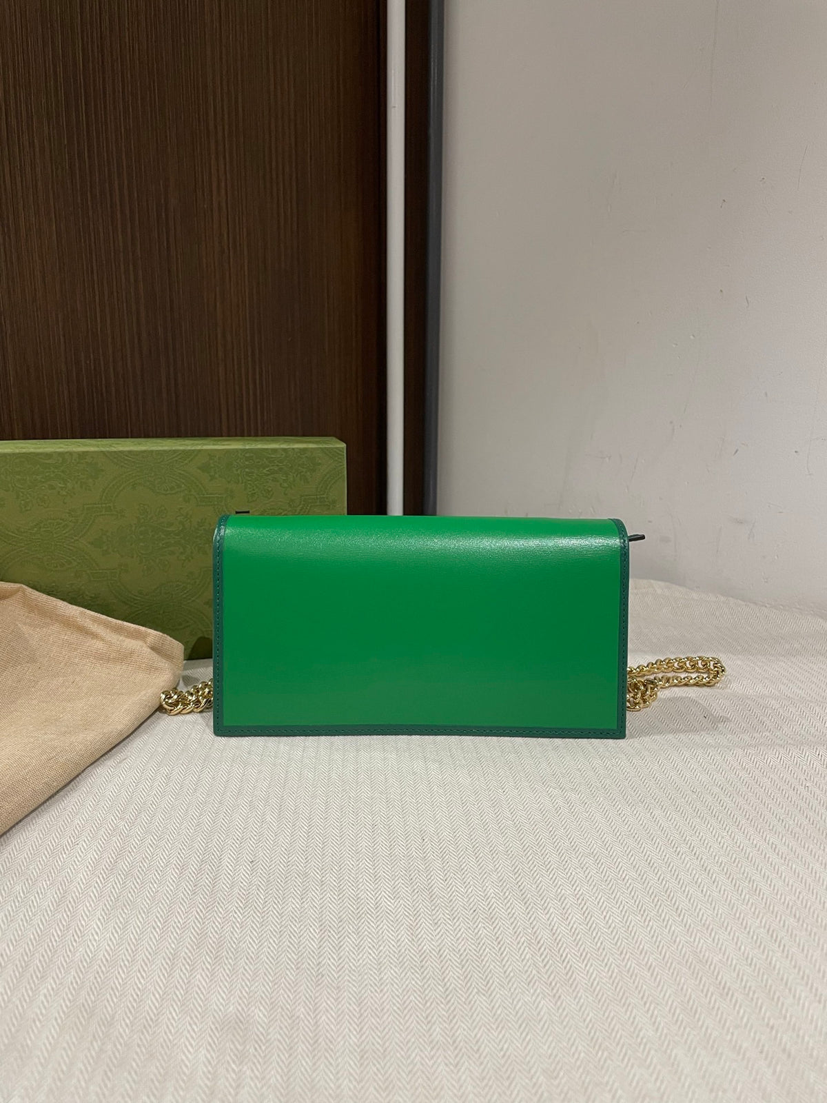 Gucci - Horsebit 1955 - Leather - Green - (small)