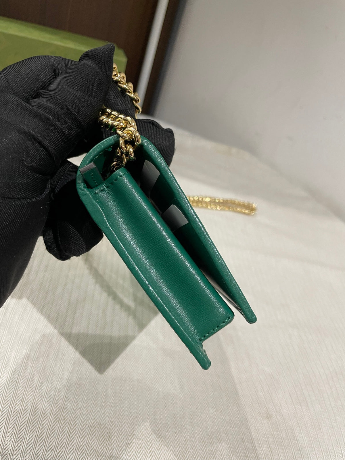 Gucci - Horsebit 1955 - Leather - Green - (small)