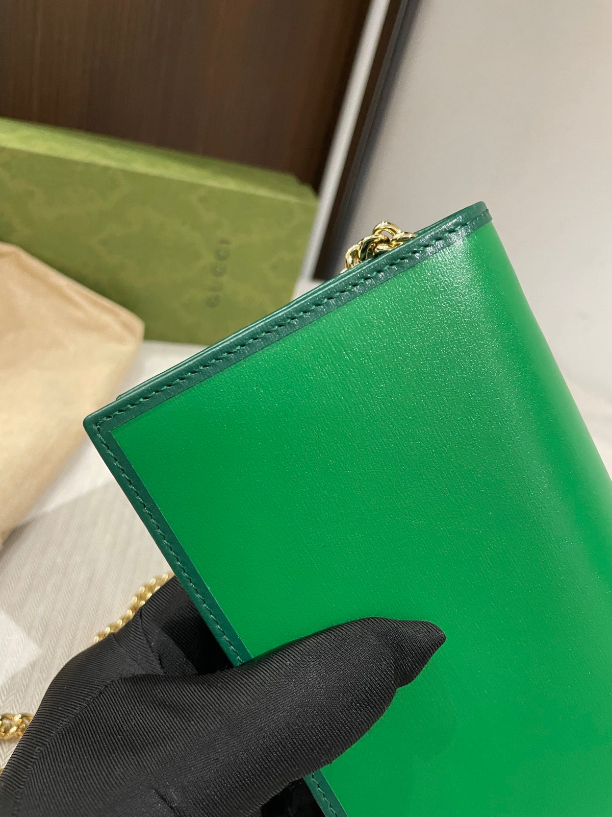 Gucci - Horsebit 1955 - Leather - Green - (small)