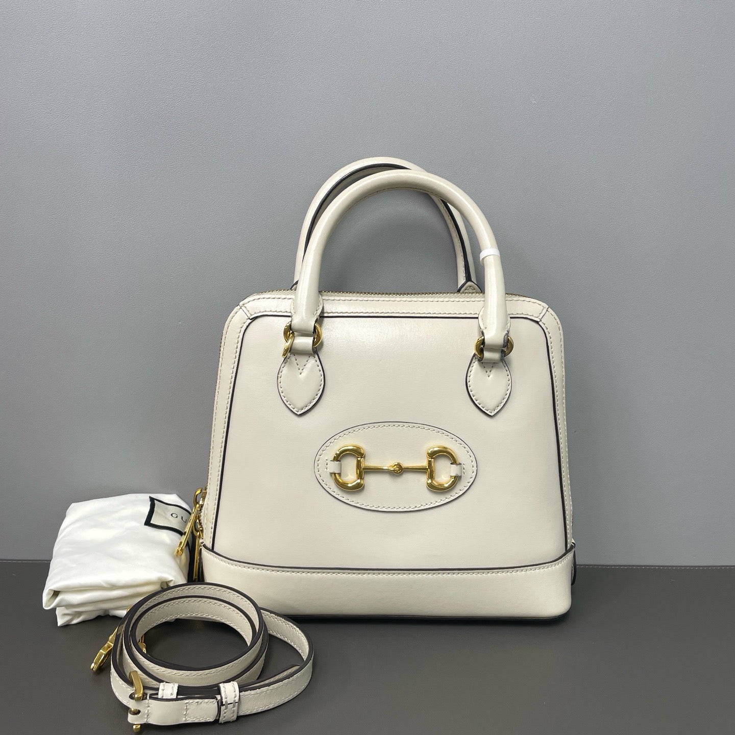 Gucci - Horsebit 1955 - Leather - White - (medium)