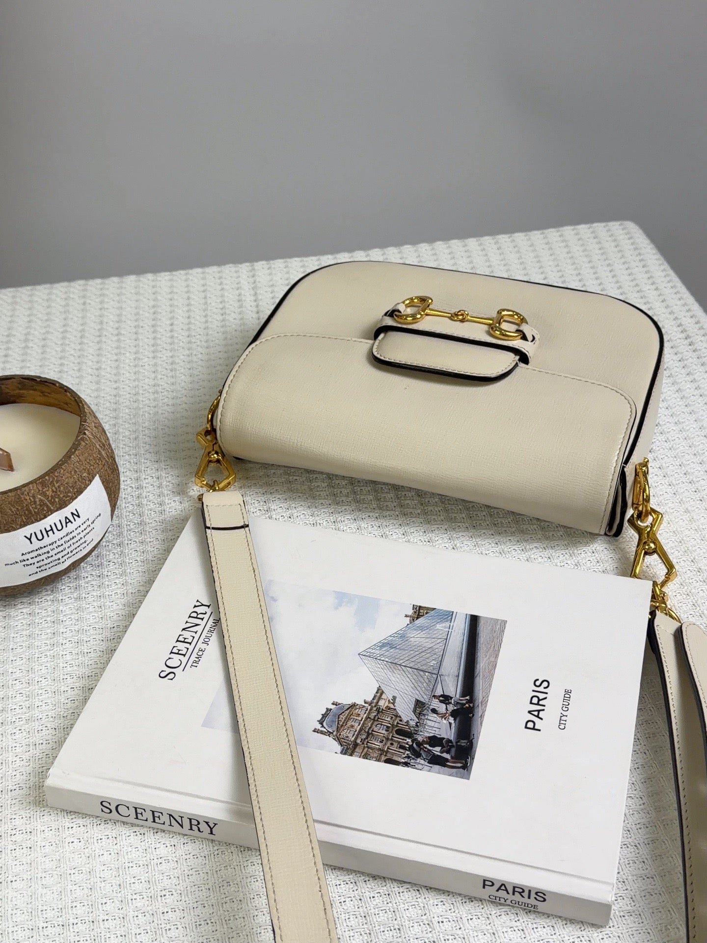 Gucci - Horsebit 1955 - Leather - White - (mini)