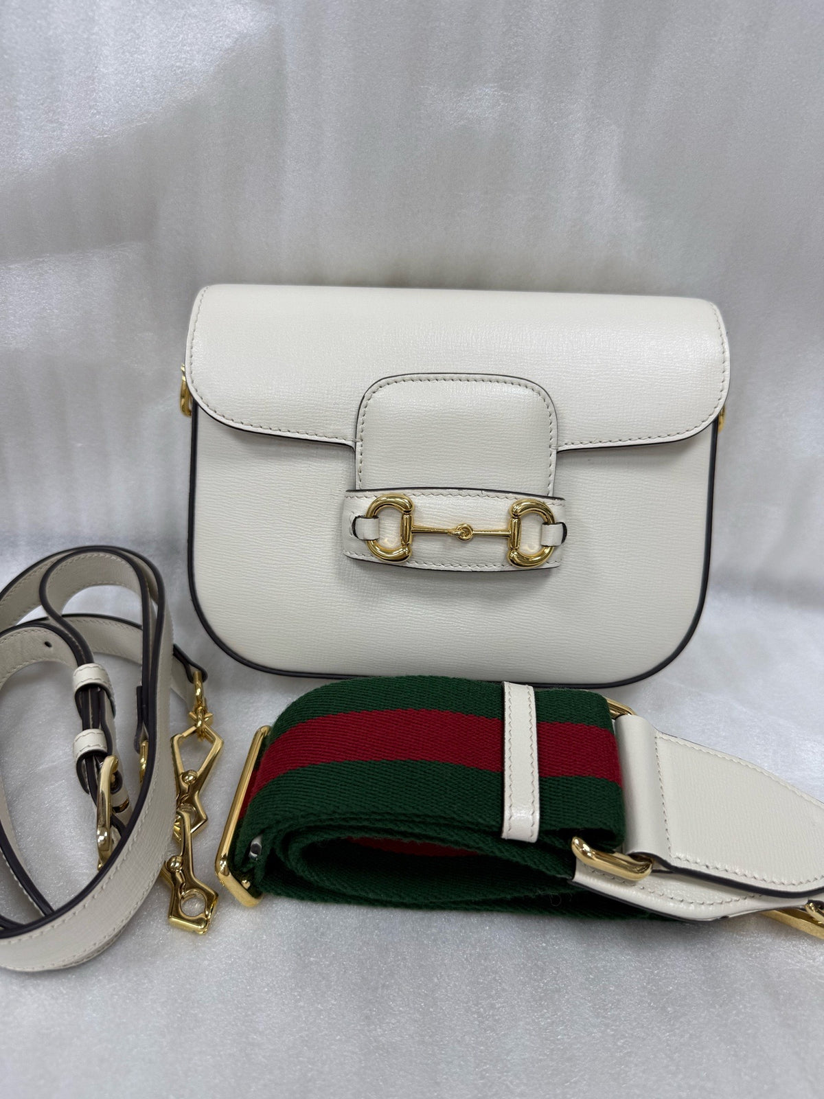 Gucci - Horsebit 1955 - Leather - White - (small)