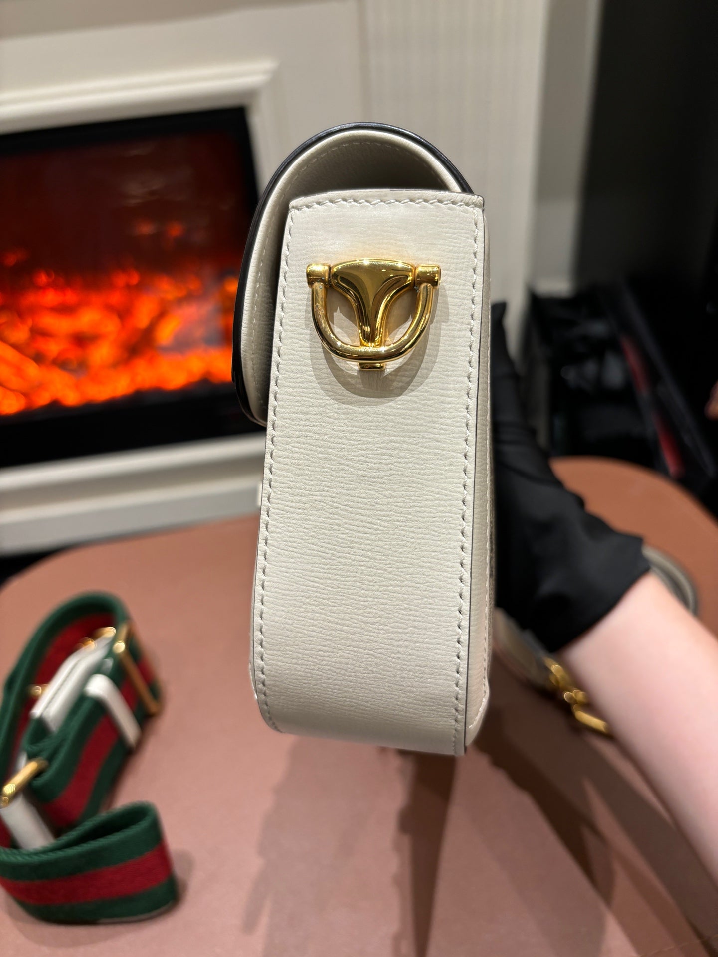 Gucci - Horsebit 1955 - Leather - White - (small)