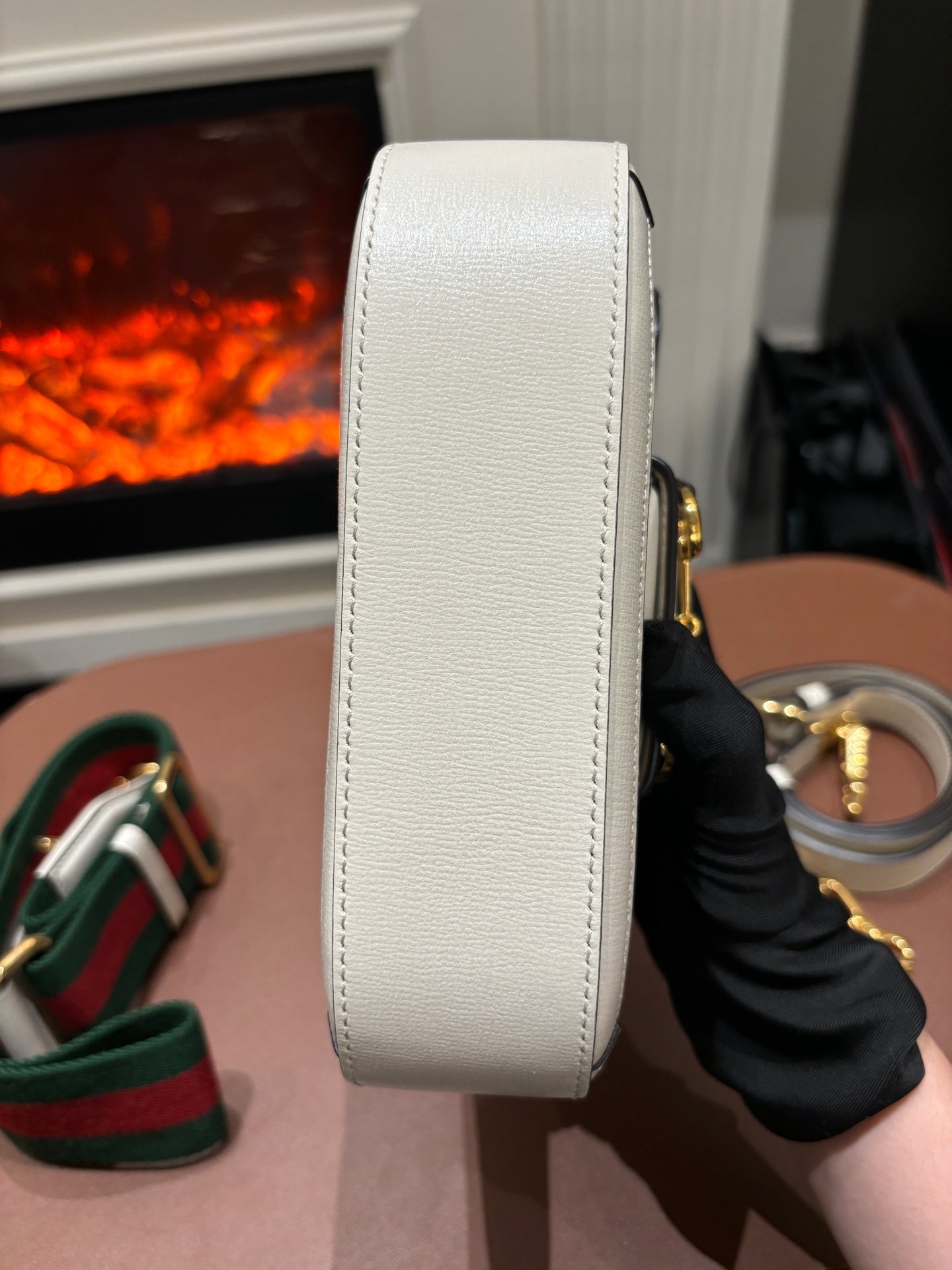 Gucci - Horsebit 1955 - Leather - White - (small)